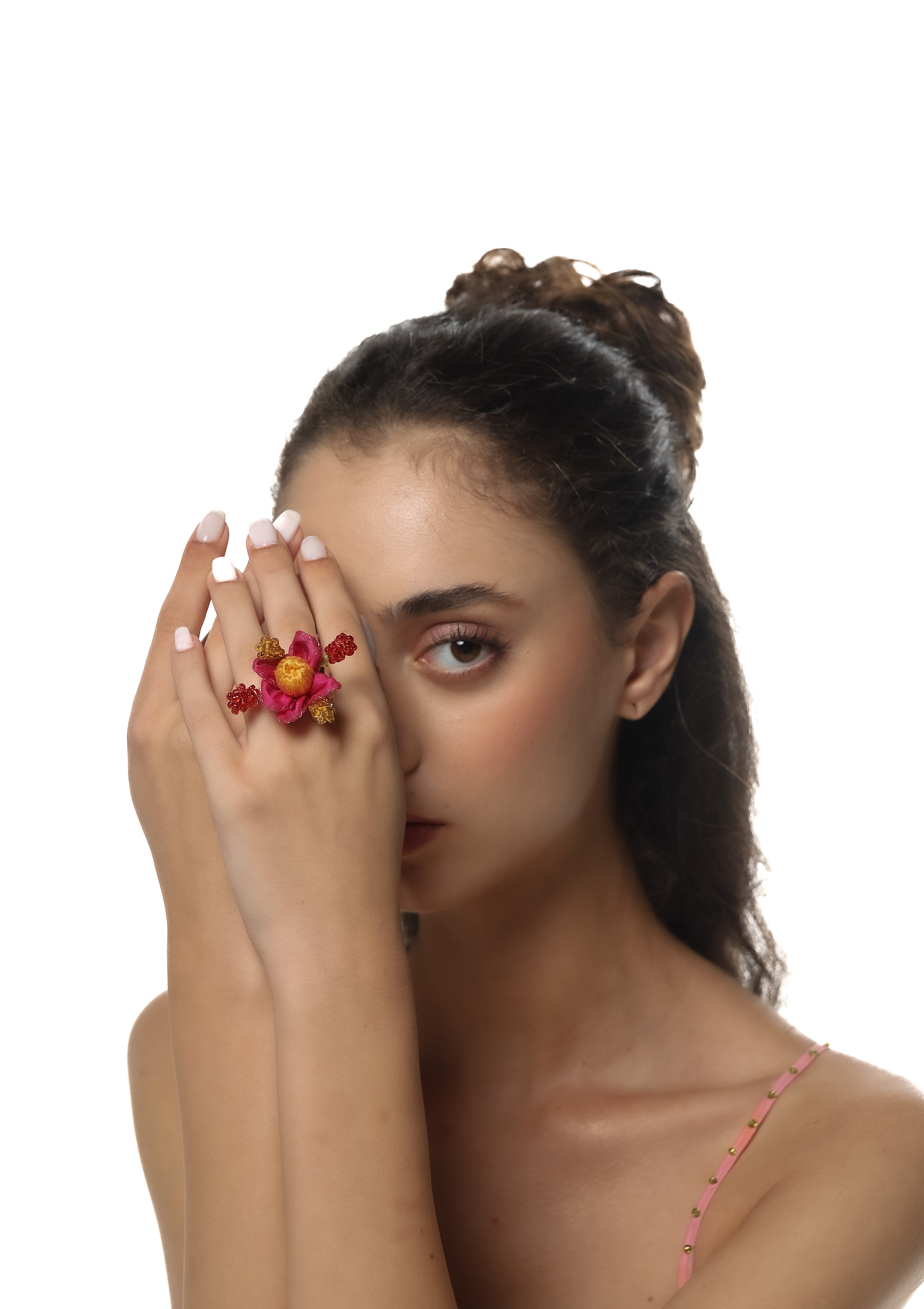Kamboja Floral Ring