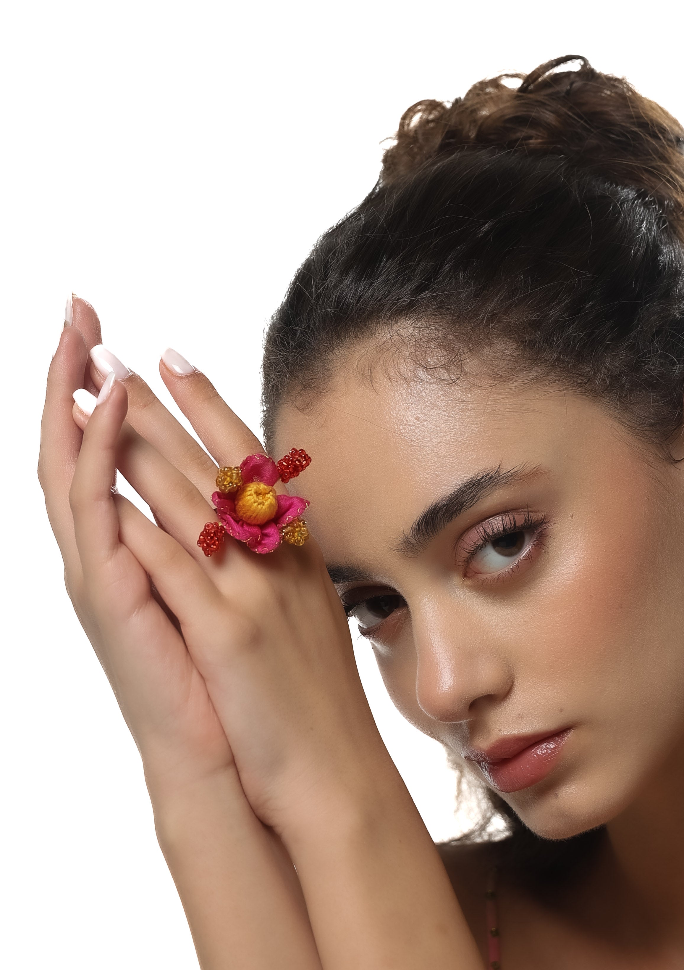 Kamboja Floral Ring