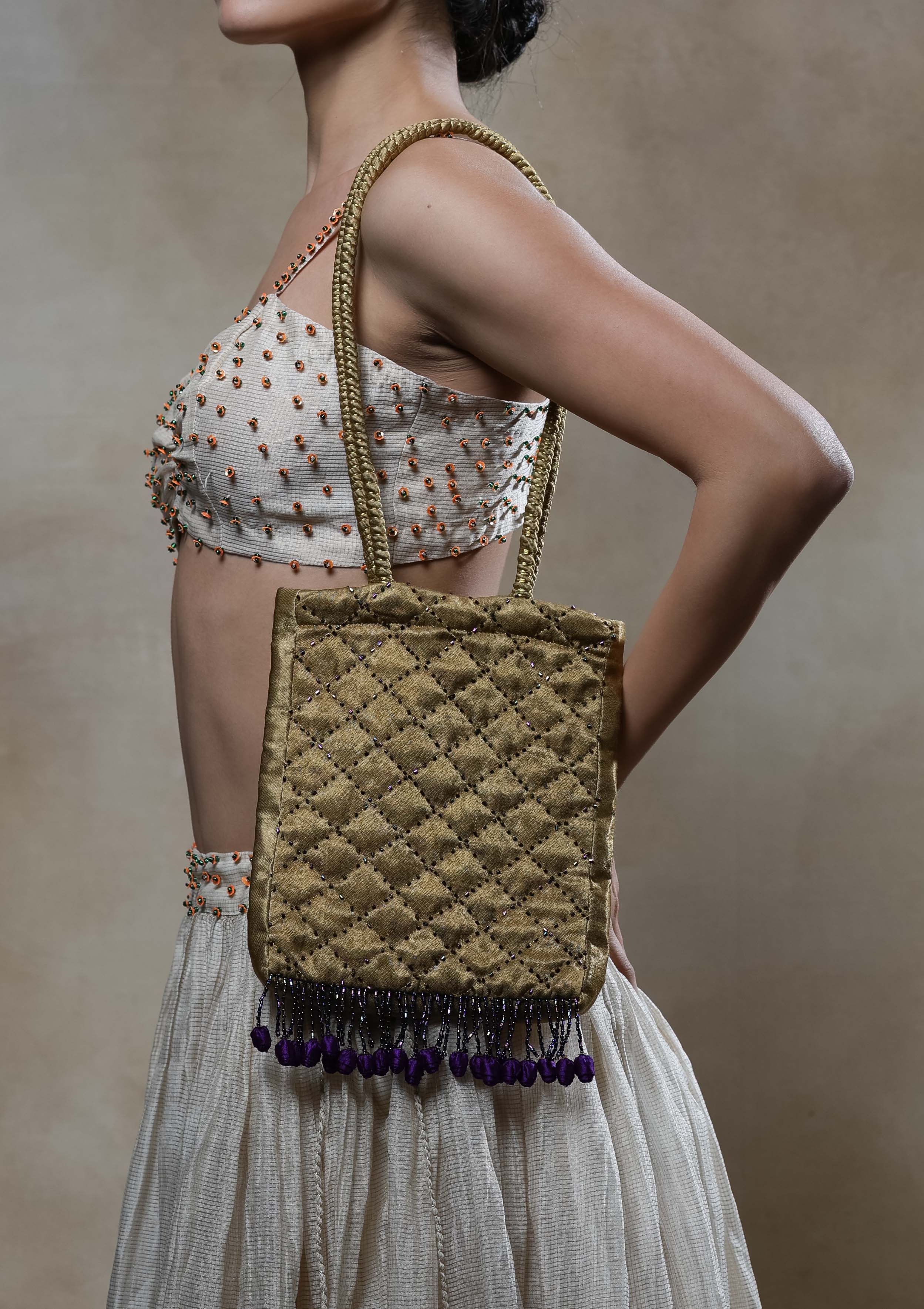 Kanchan Gulab Tote Bag