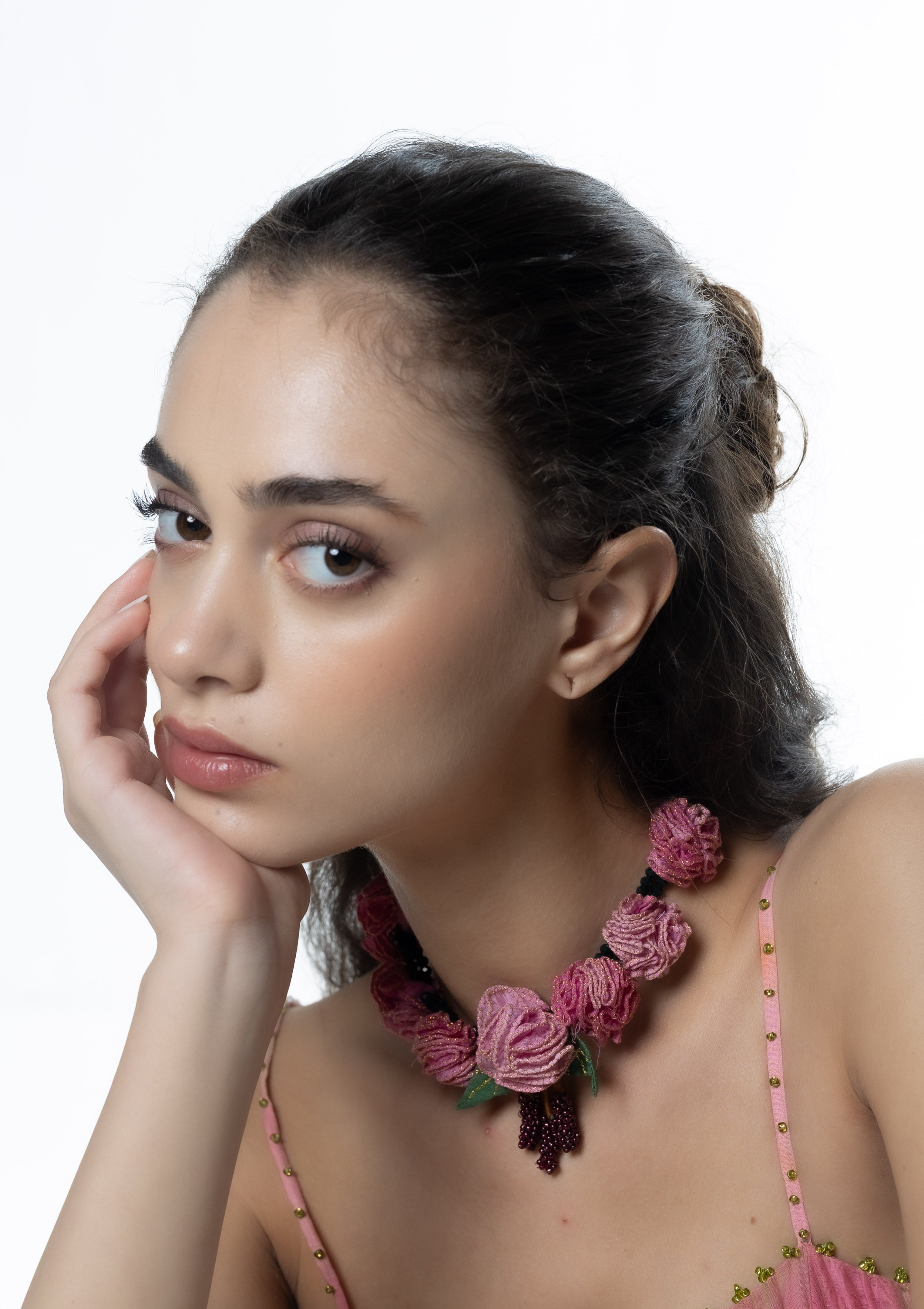 Vasumati Floral Necklace