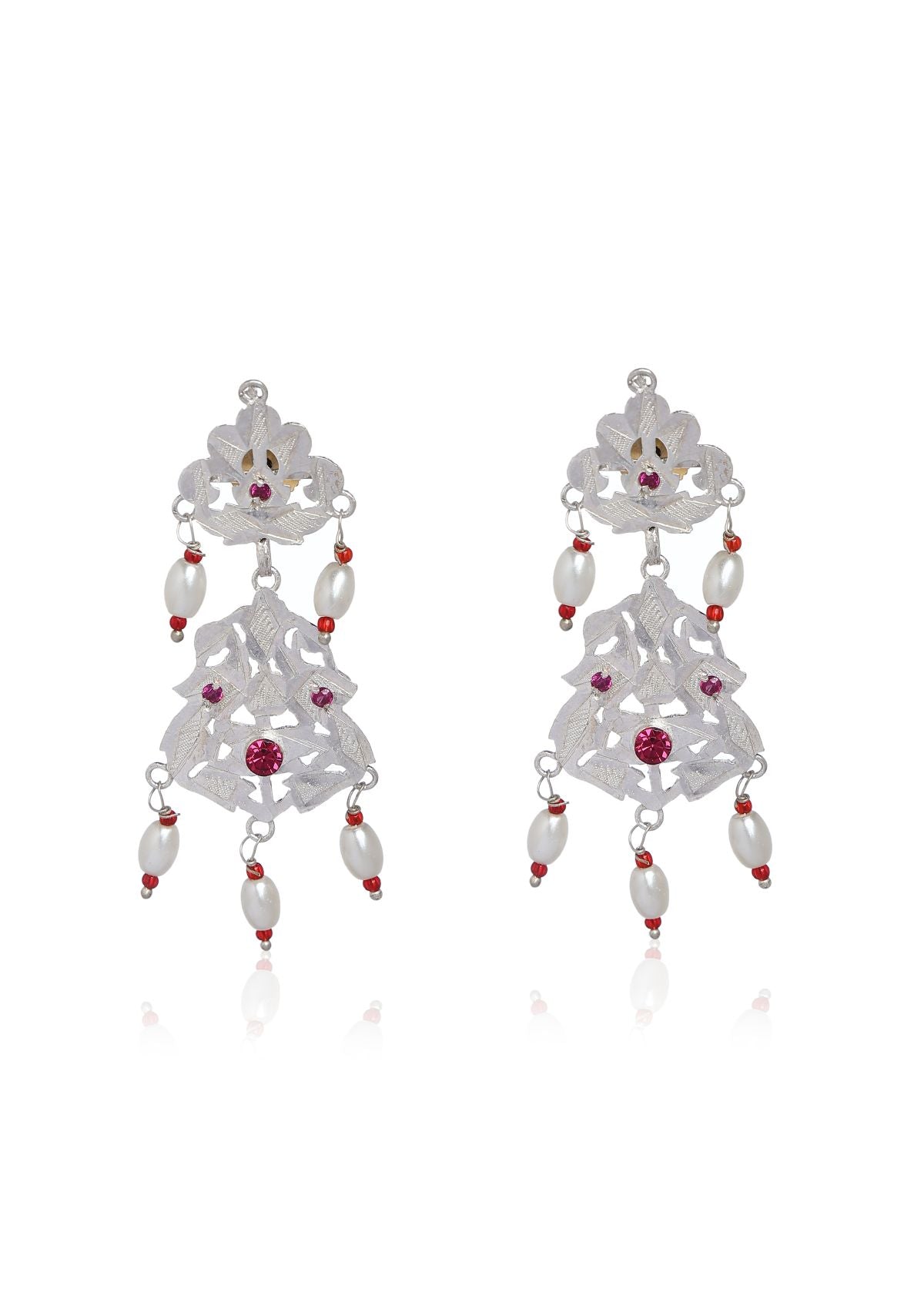 Devika Silver Earrings