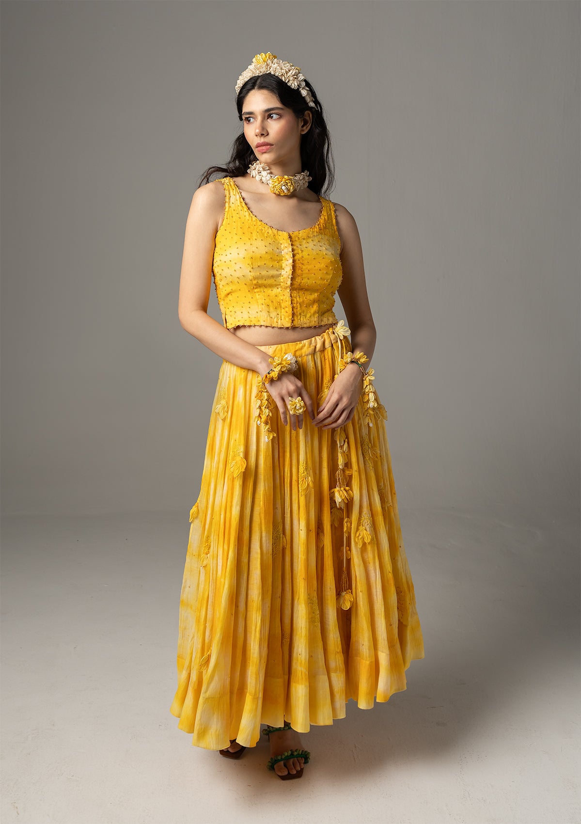 Basanti Skirt & Blouse Set