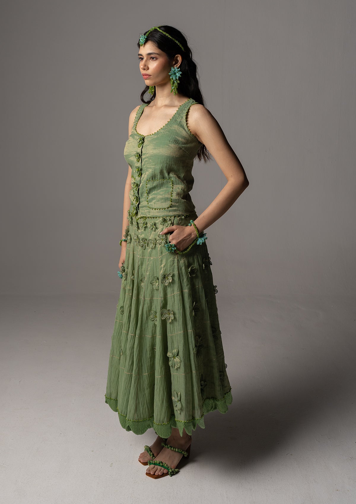 Aprajita Skirt & Blouse Set