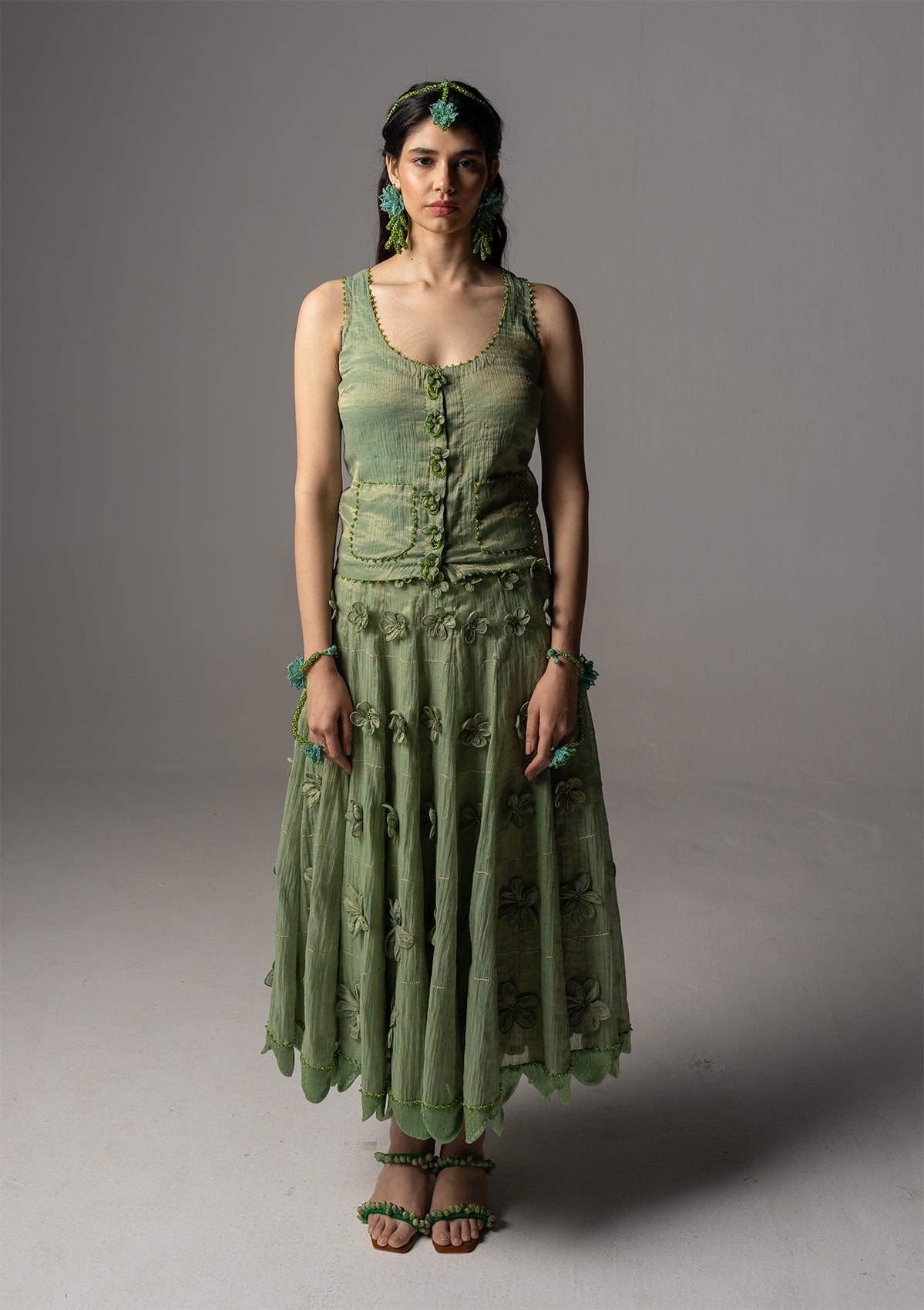 Aprajita Skirt & Blouse Set