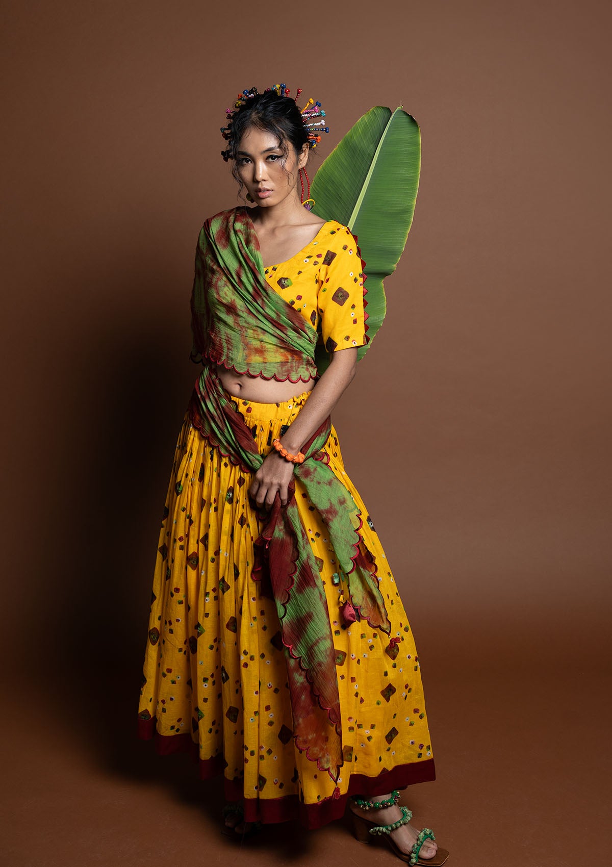Thumki Tie-Die Dupatta