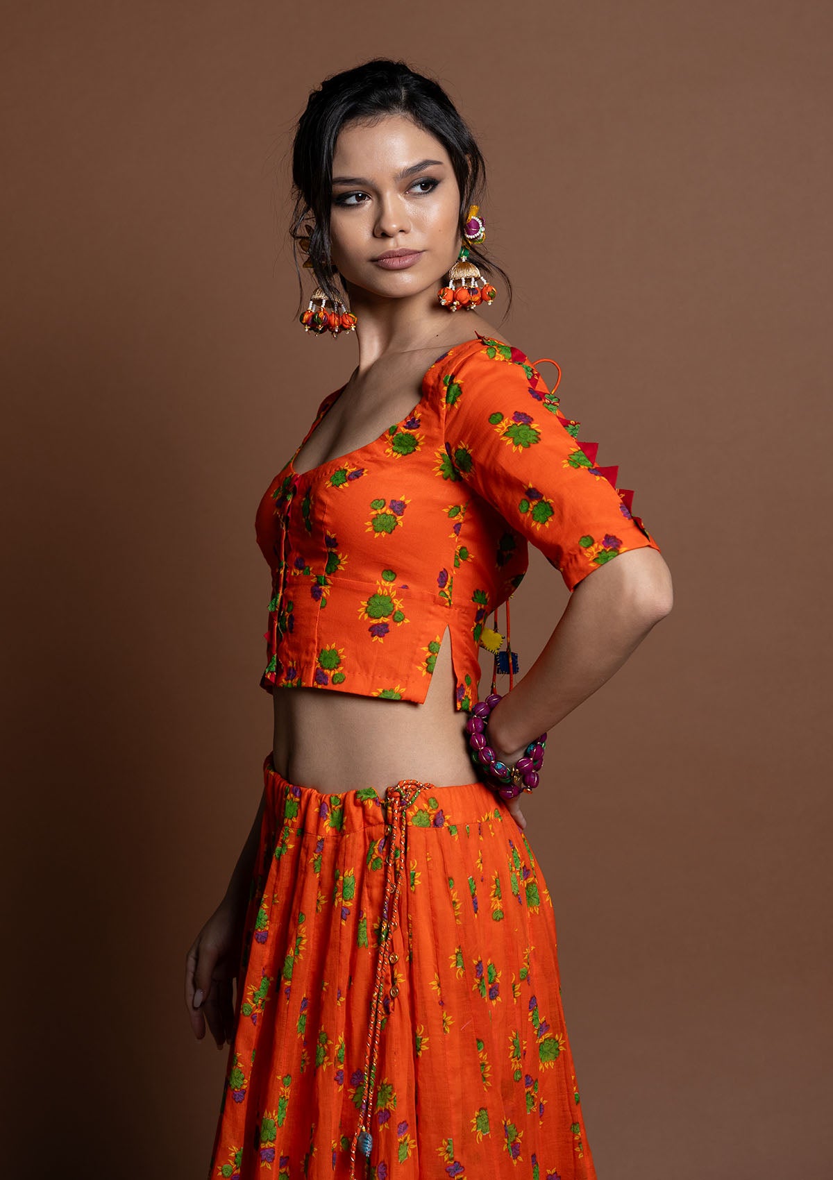 Sajjo Floral Chintz Blouse