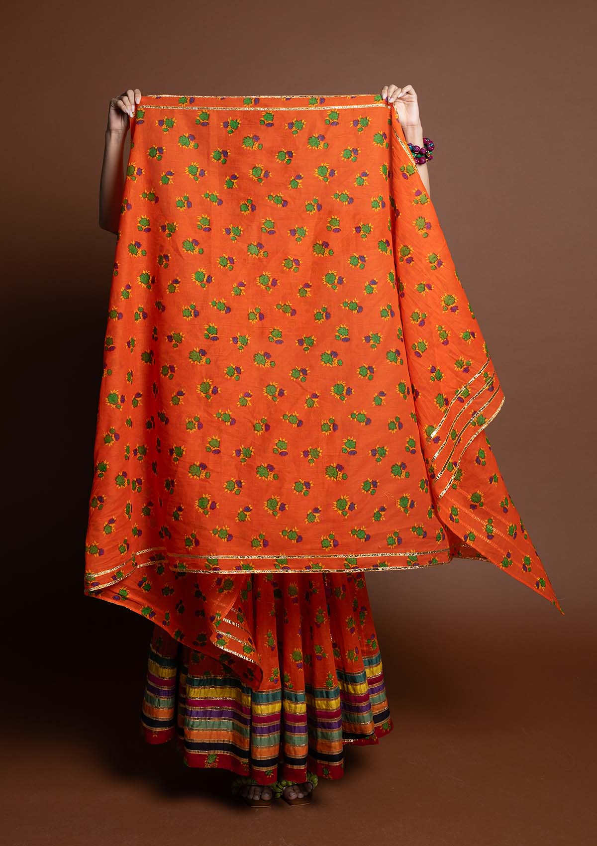 Sajjo Floral Chintz Dupatta