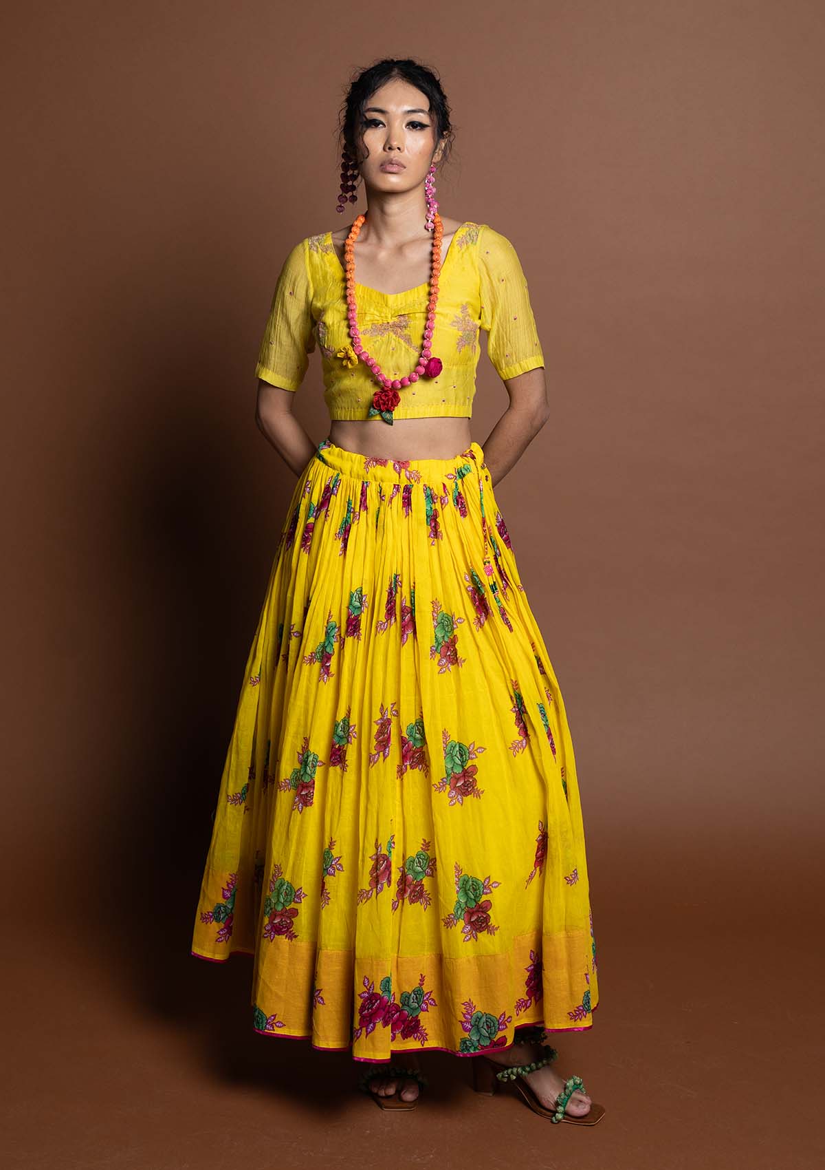 Gunghati Ghagra & Choli Set