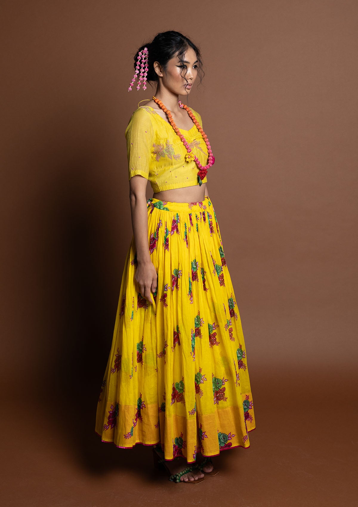 Gunghati Ghagra & Choli Set