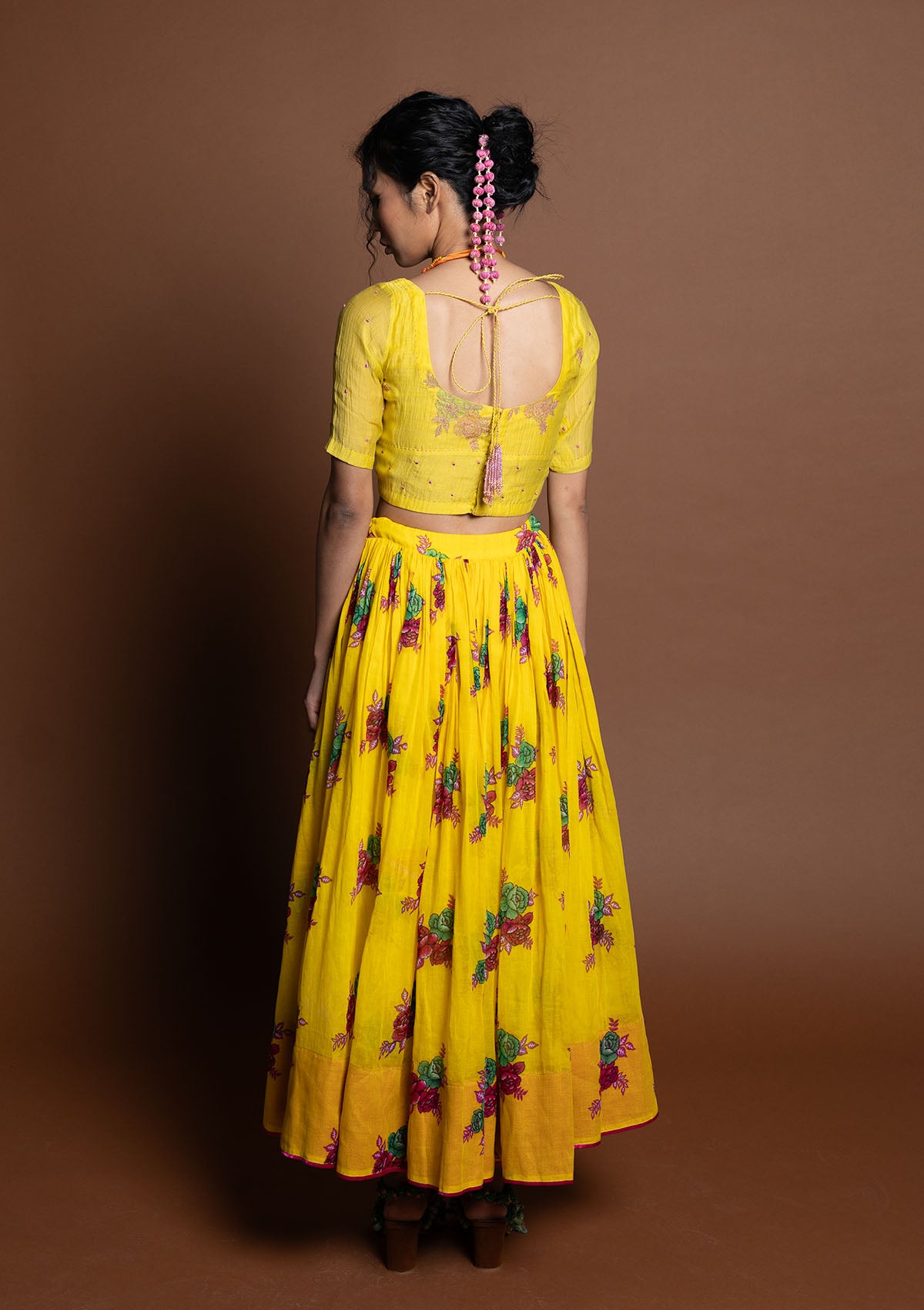 Gunghati Ghagra & Choli Set