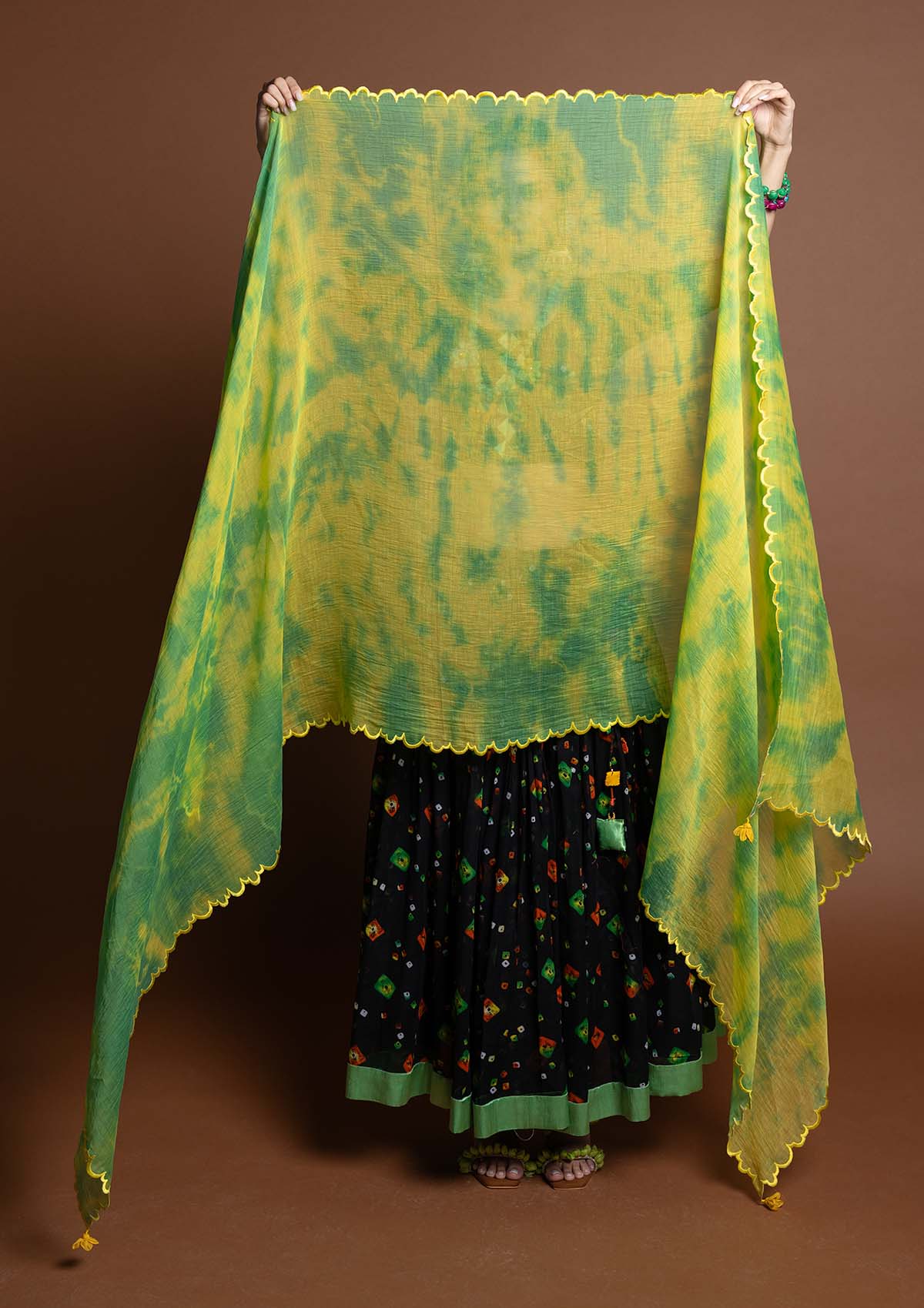 Phirki Tie- Die Dupatta