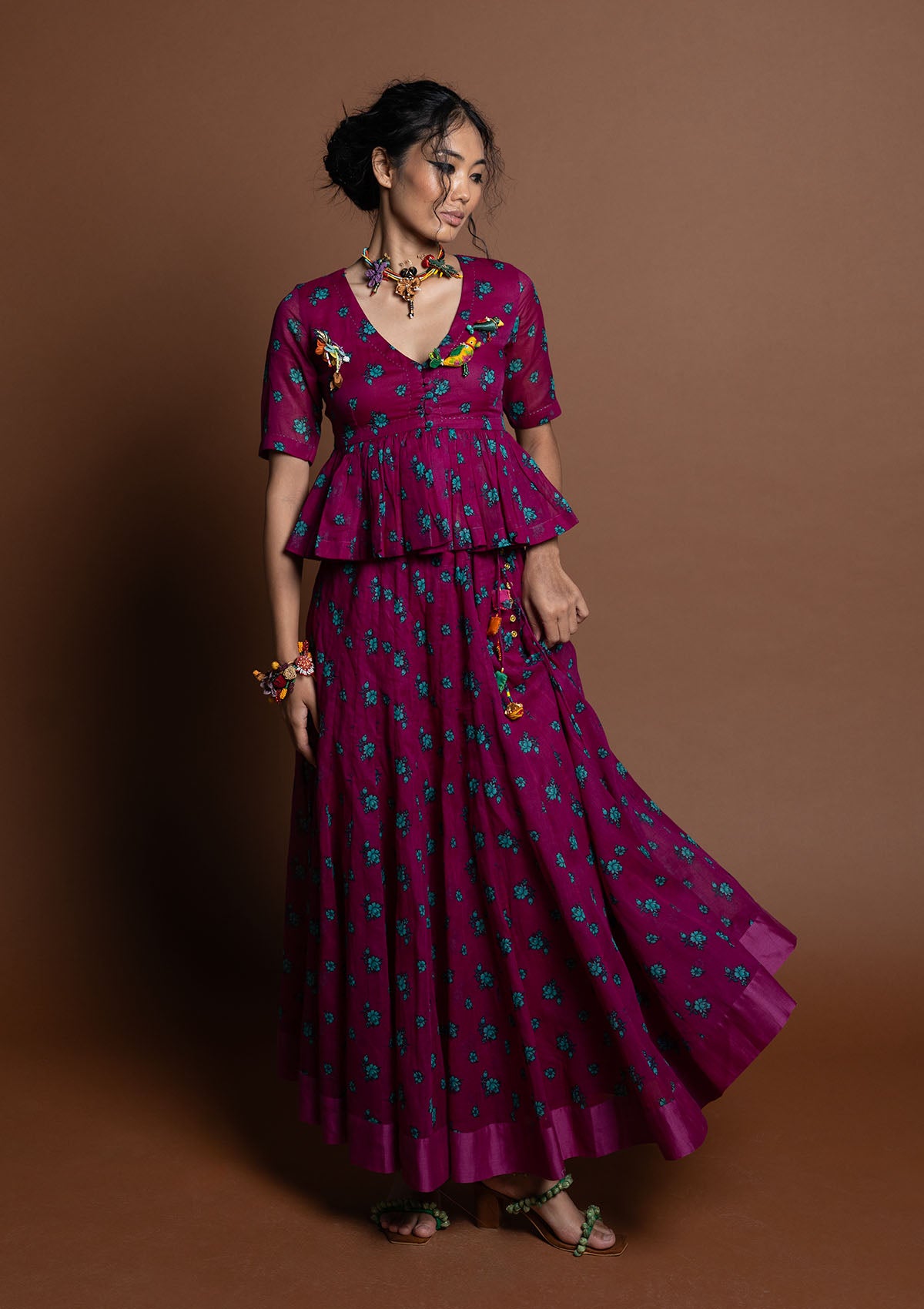 Bijuriya Ghagra & Choli Set