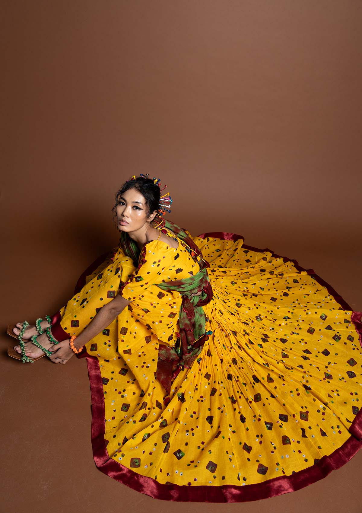 Thumki Bandhej Skirt
