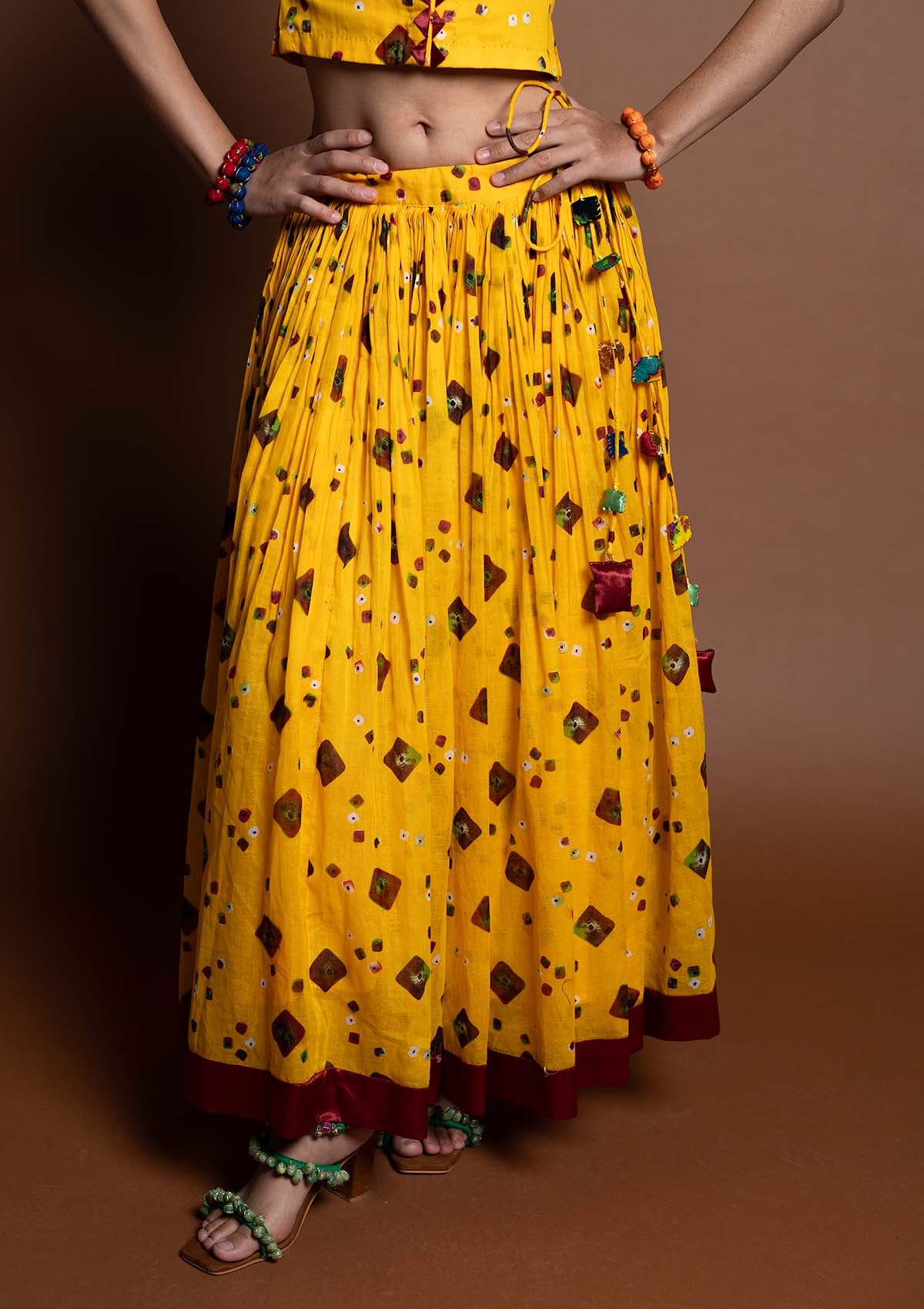 Thumki Ghagra, Choli & Dupatta Set