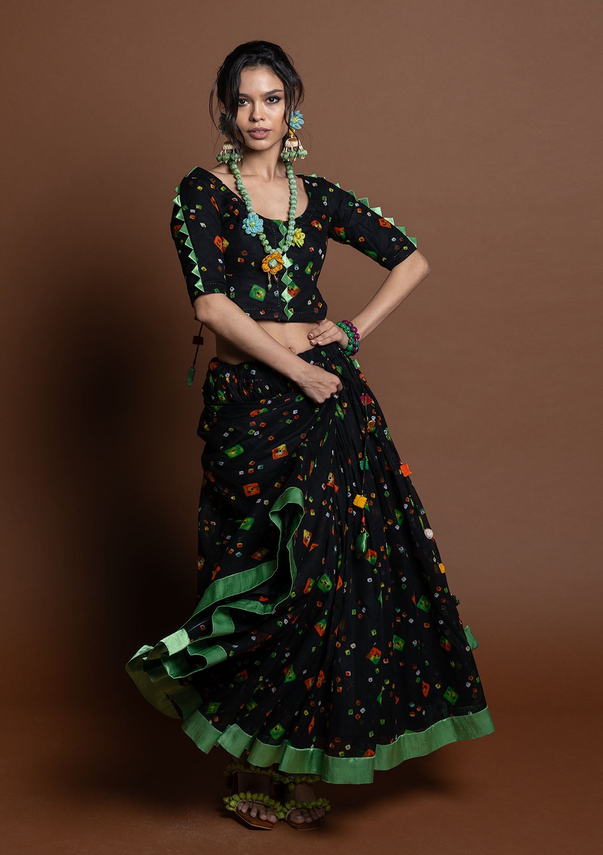 Phirki Tie- Die Dupatta