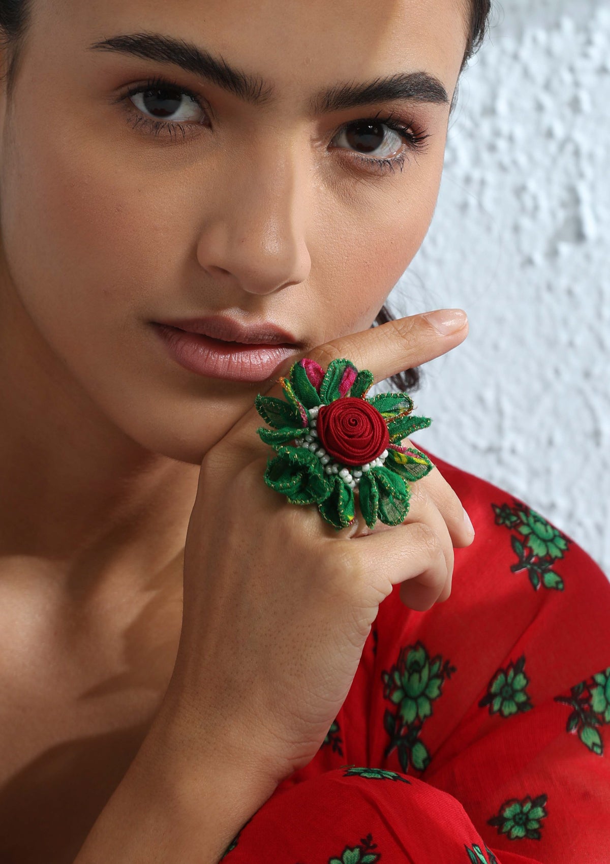 Roma Floral Ring