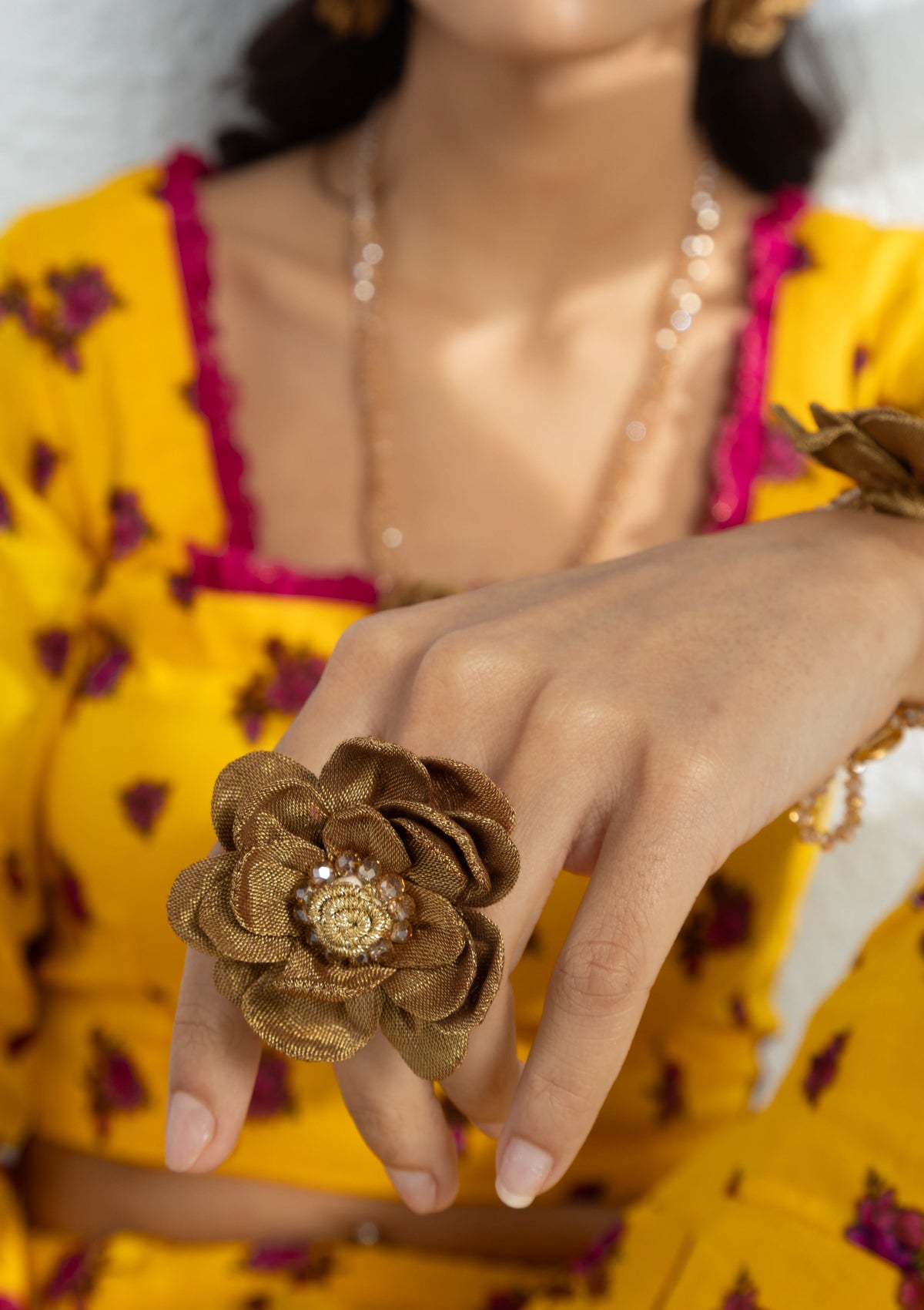 Medalia Floral Ring