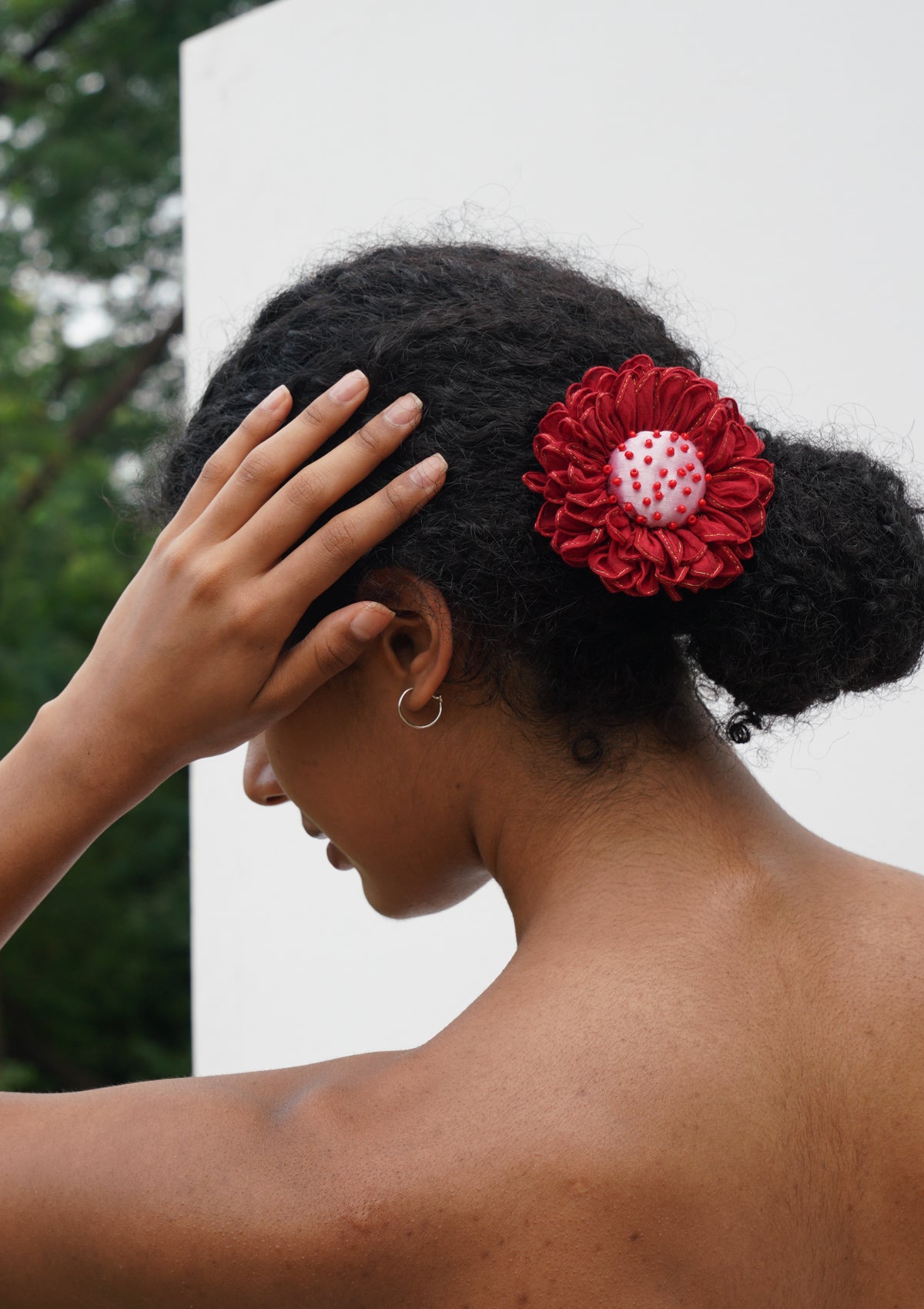 Ivy Floral Clip