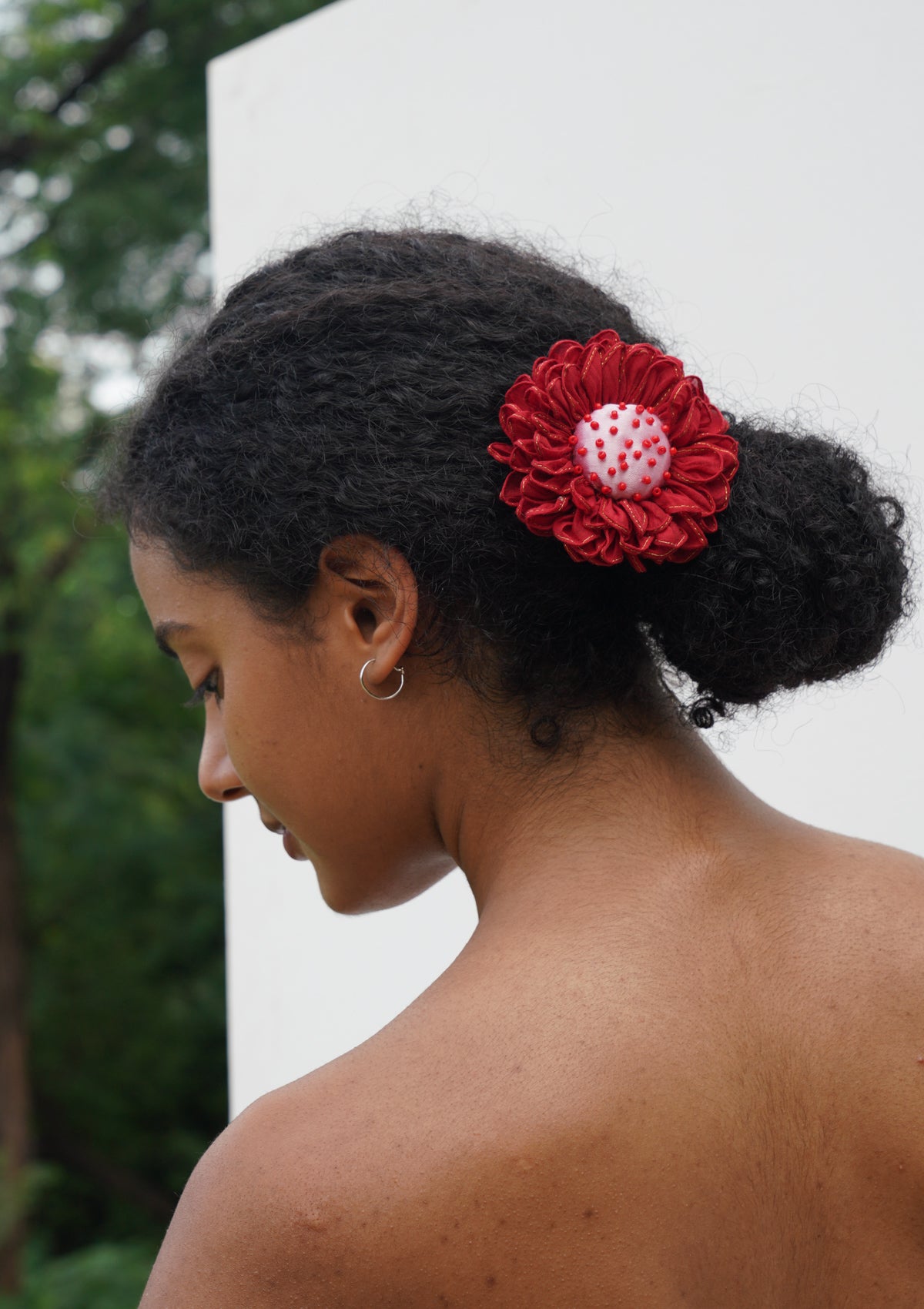 Ivy Floral Clip