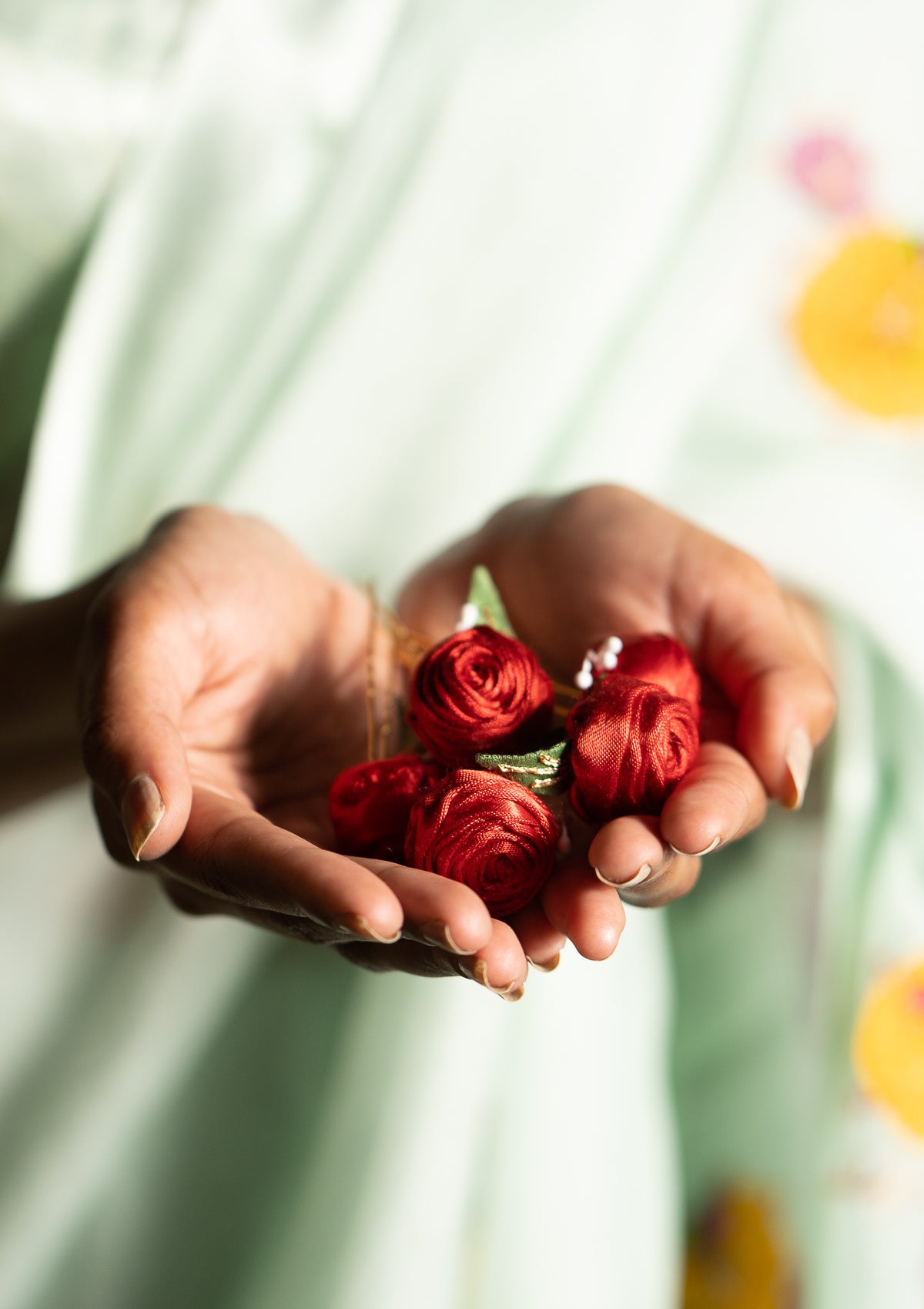 Dude Red Floral Juda Pins