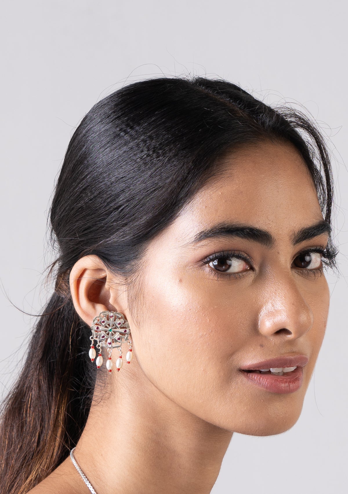 Ekkam Handmade Silver Earrings