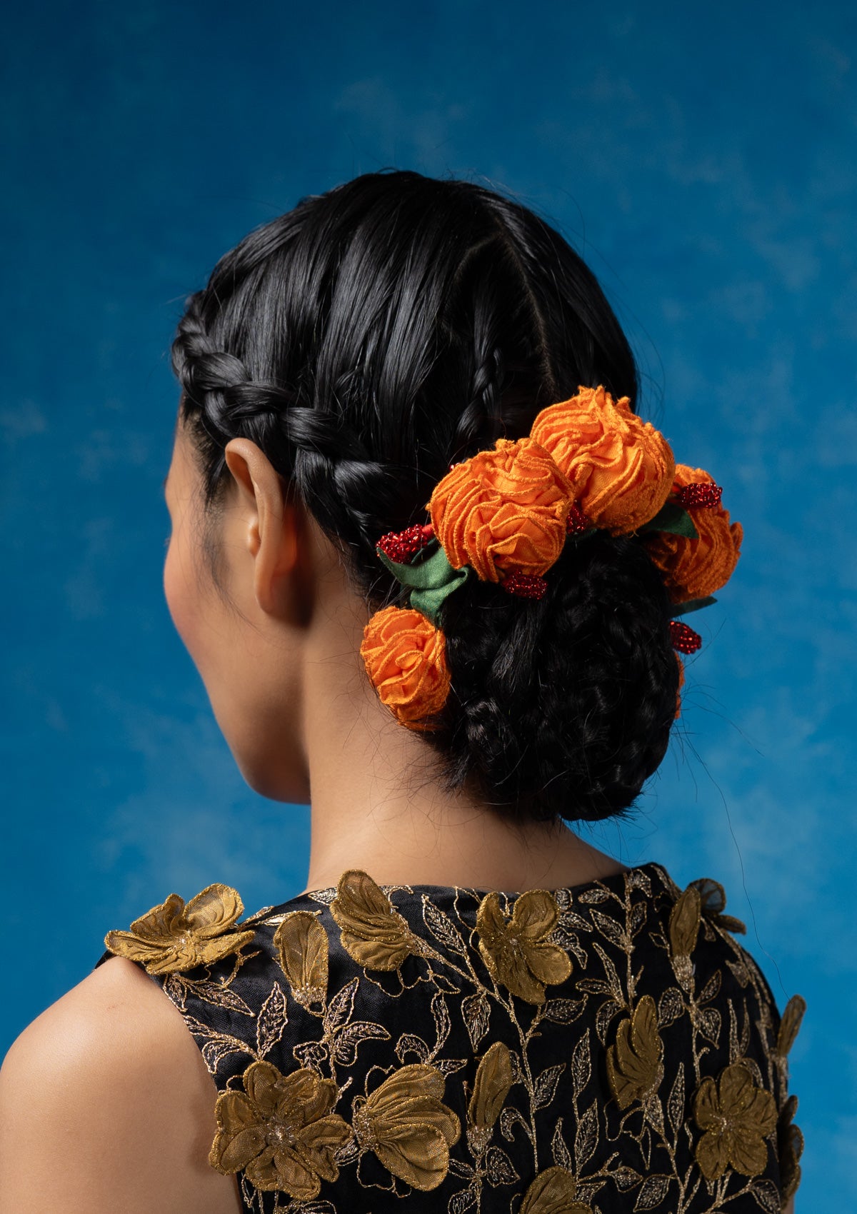 Marigold Bloom Gajra