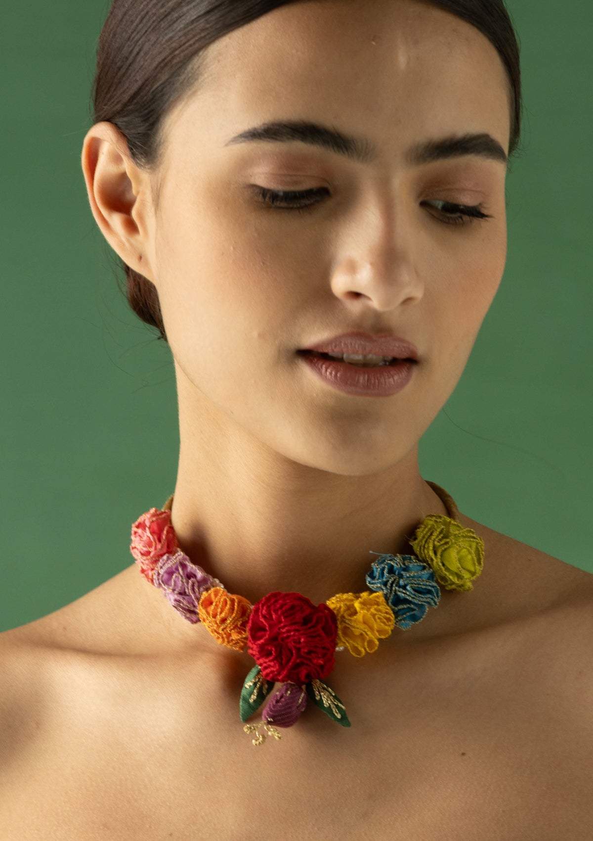 Rangeela Floral Necklace