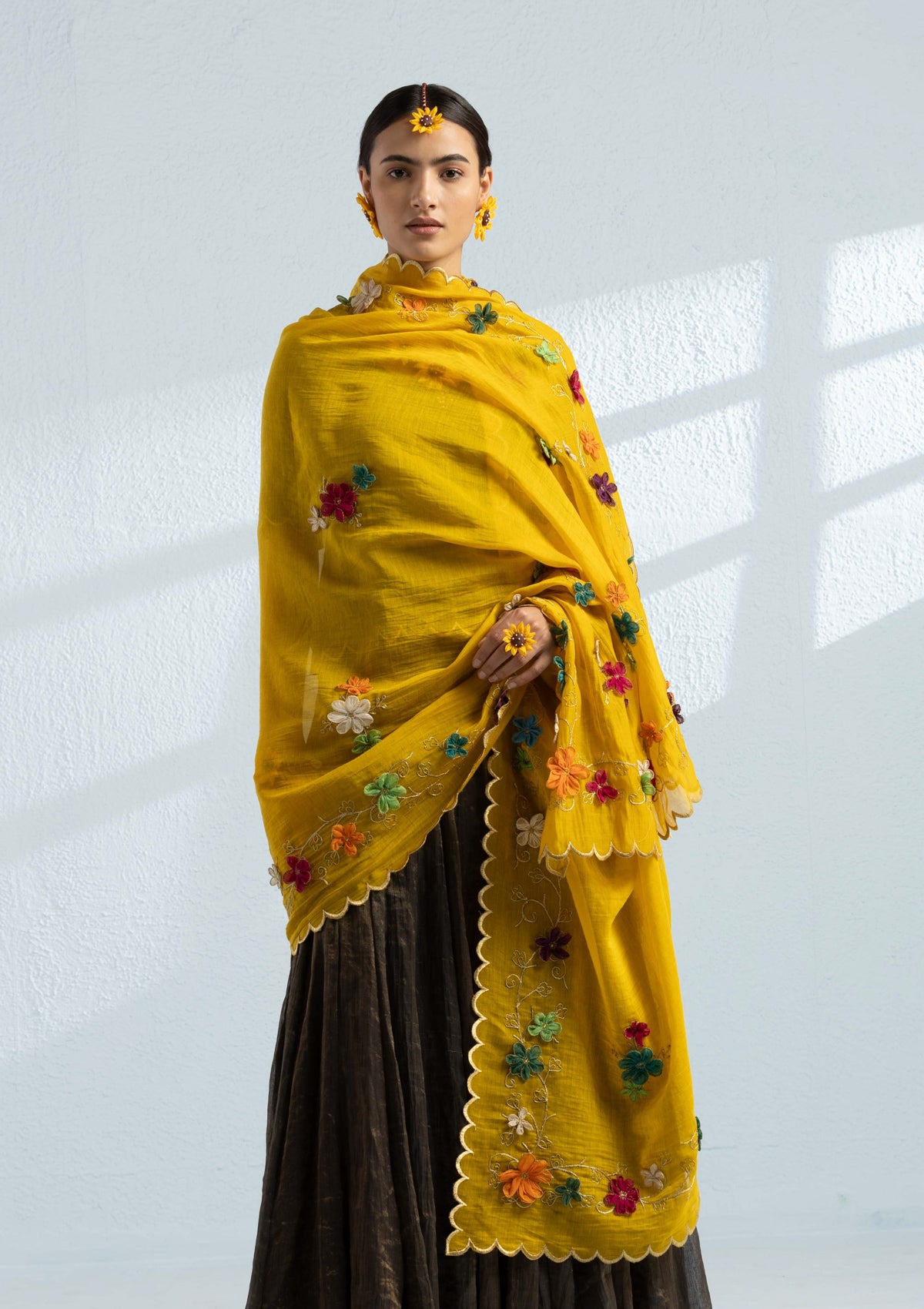 Gillie Floral Dupatta