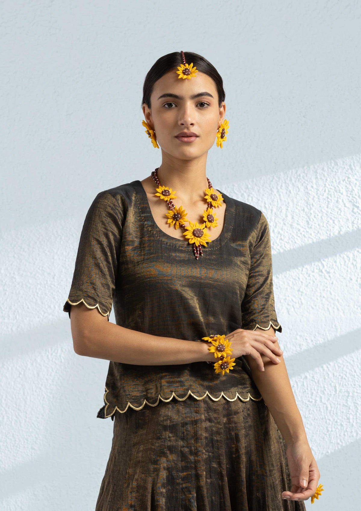 Mukhi Tissue Blouse