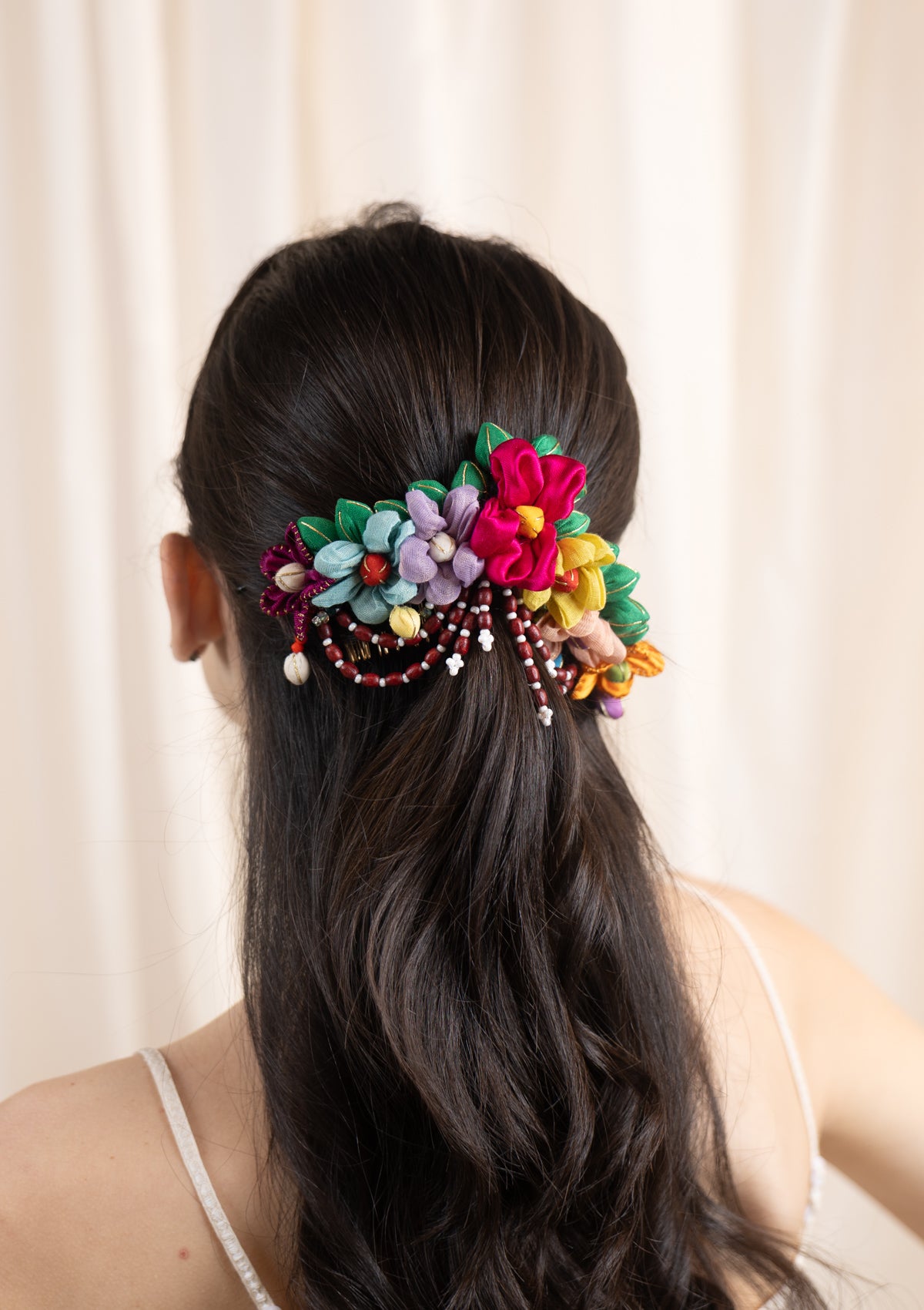 Mehka Blossom Floral Comb Clip