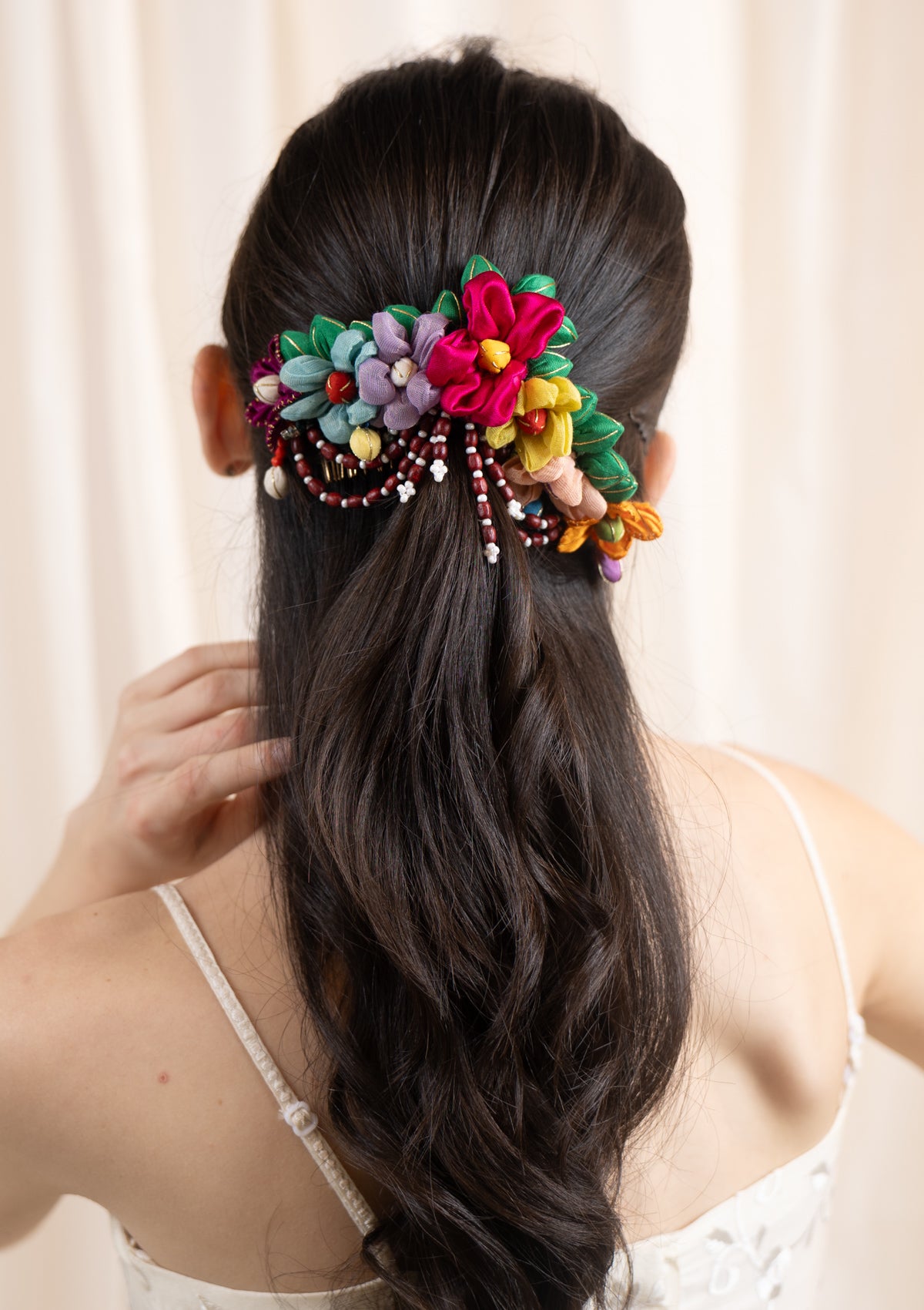 Mehka Blossom Floral Comb Clip