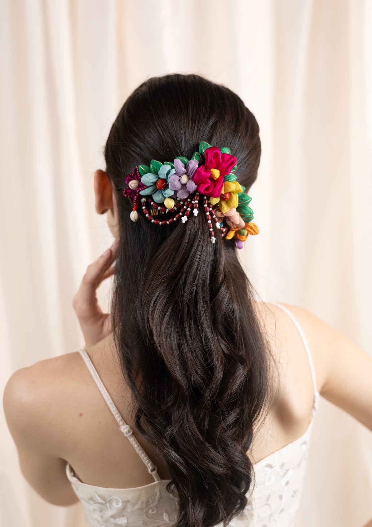 Mehka Blossom Floral Comb Clip