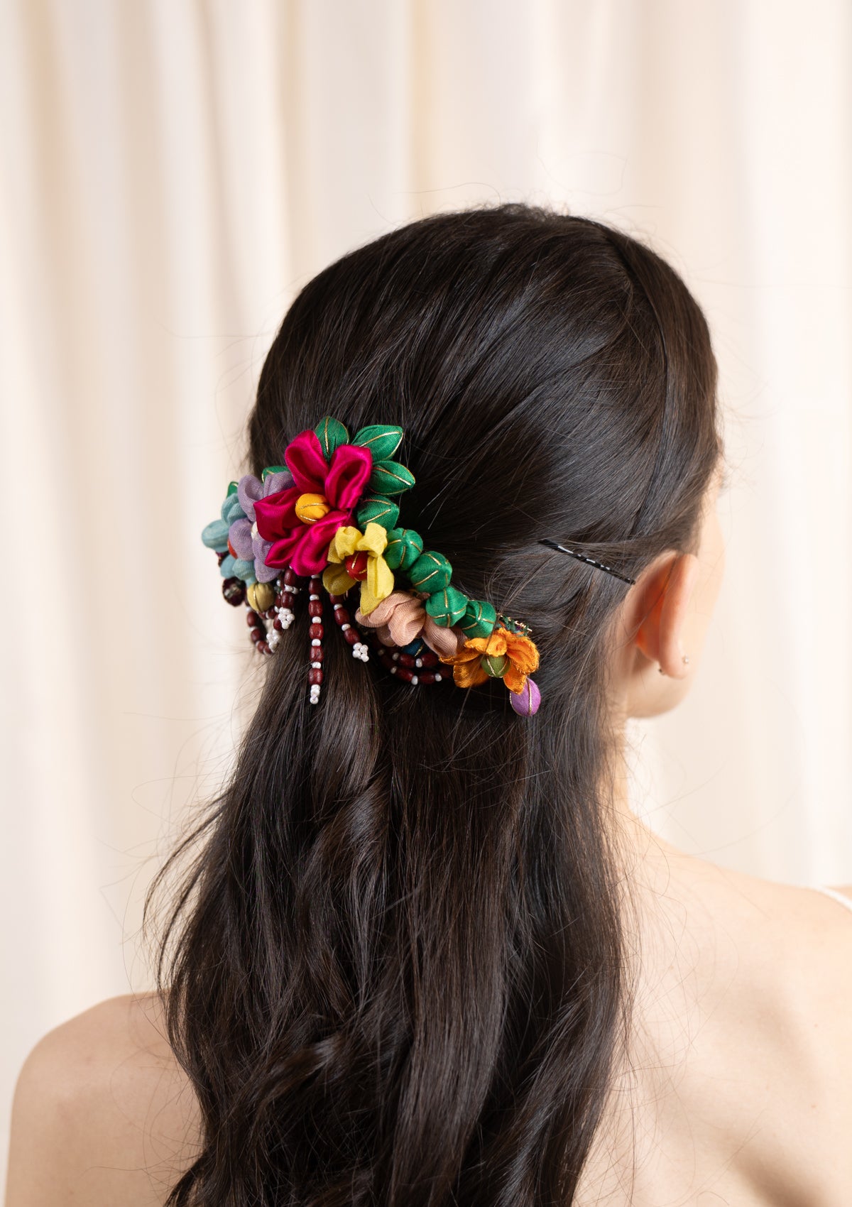 Mehka Blossom Floral Comb Clip