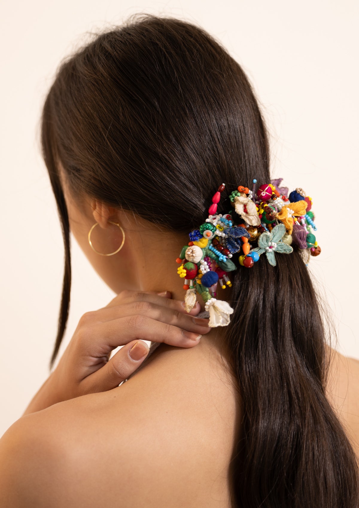 Bodil Floral Clip