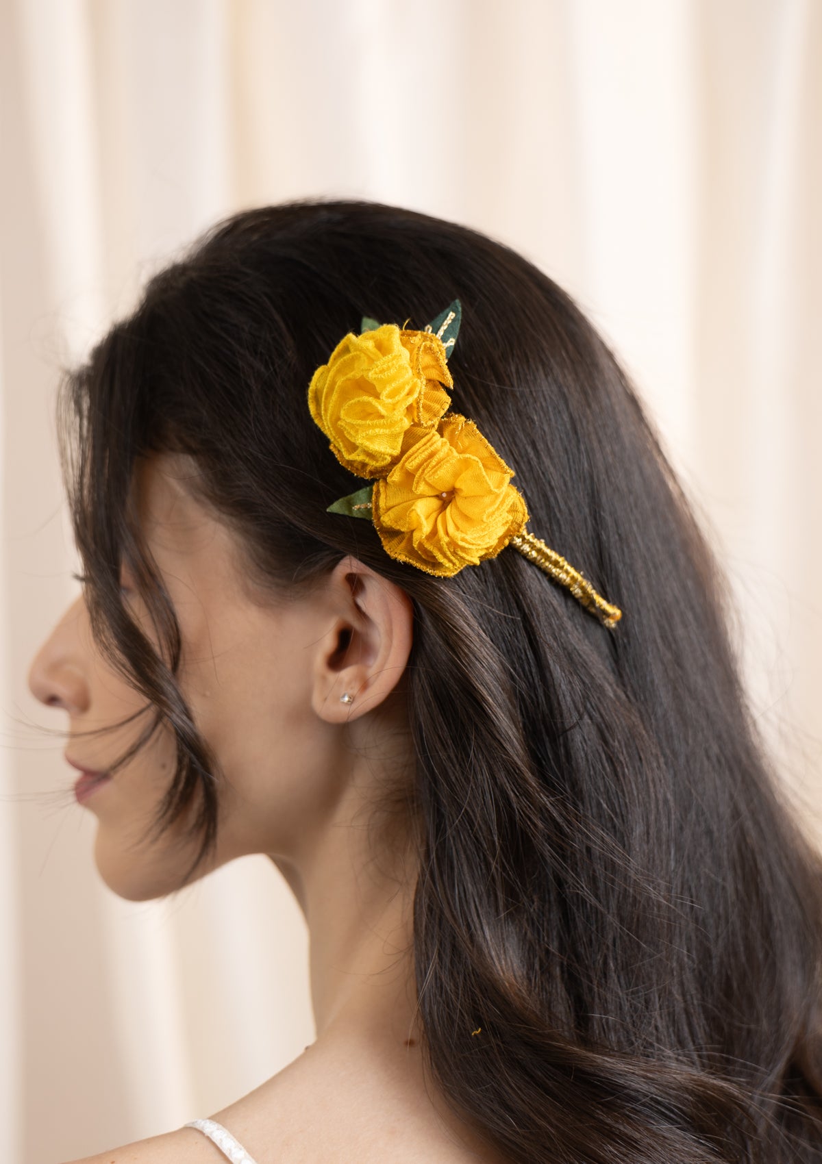 Bask Floral Comb Clip