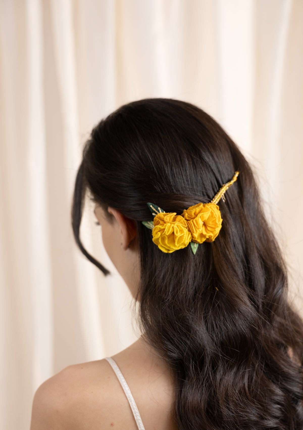 Bask Floral Comb Clip