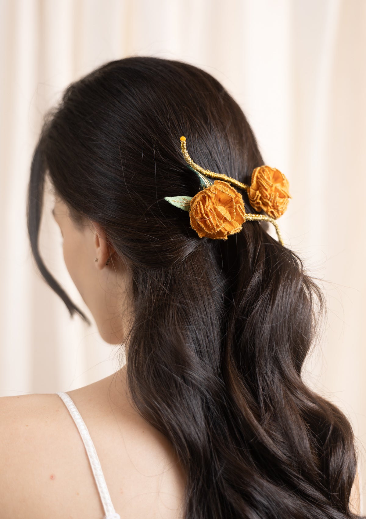 Genda Floral Comb Clip- Set of 2