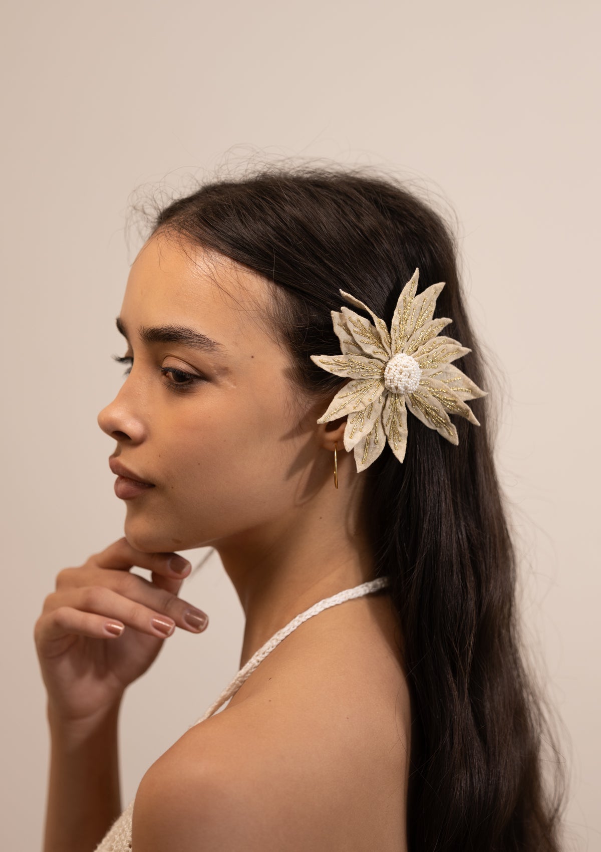 Solara Floral Clip