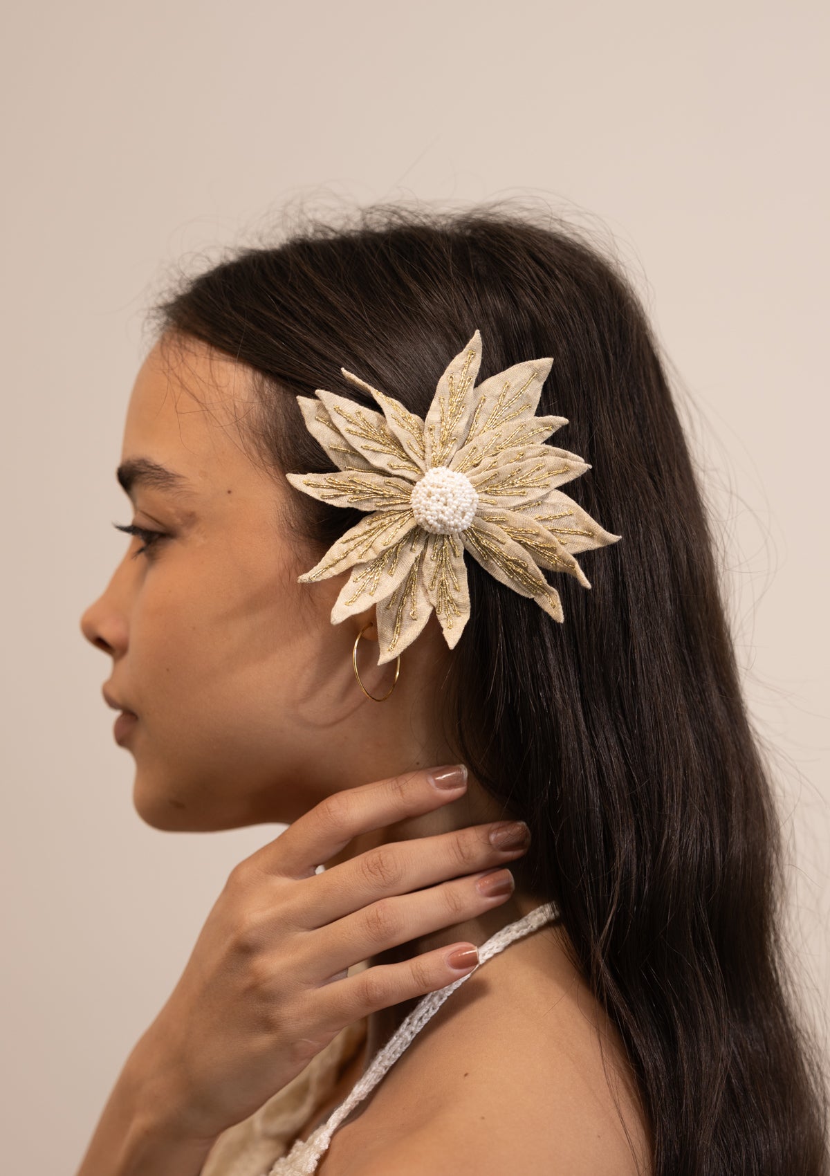 Solara Floral Clip