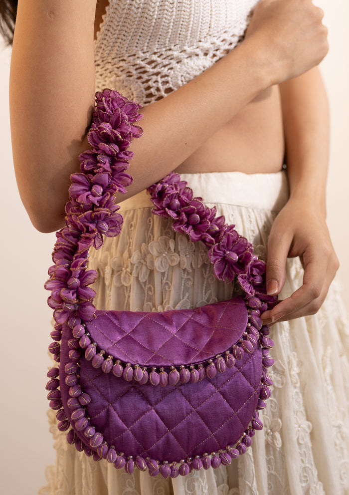 Chandrmallika Floral Bag