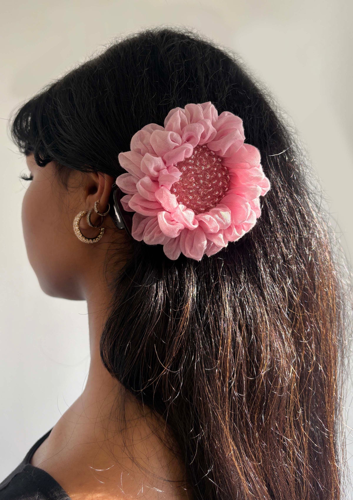 Rosie Pink Floral Cluster