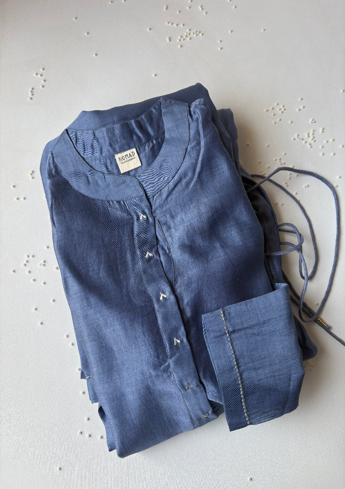 Zivio Chanderi Kurta Set - Size Small