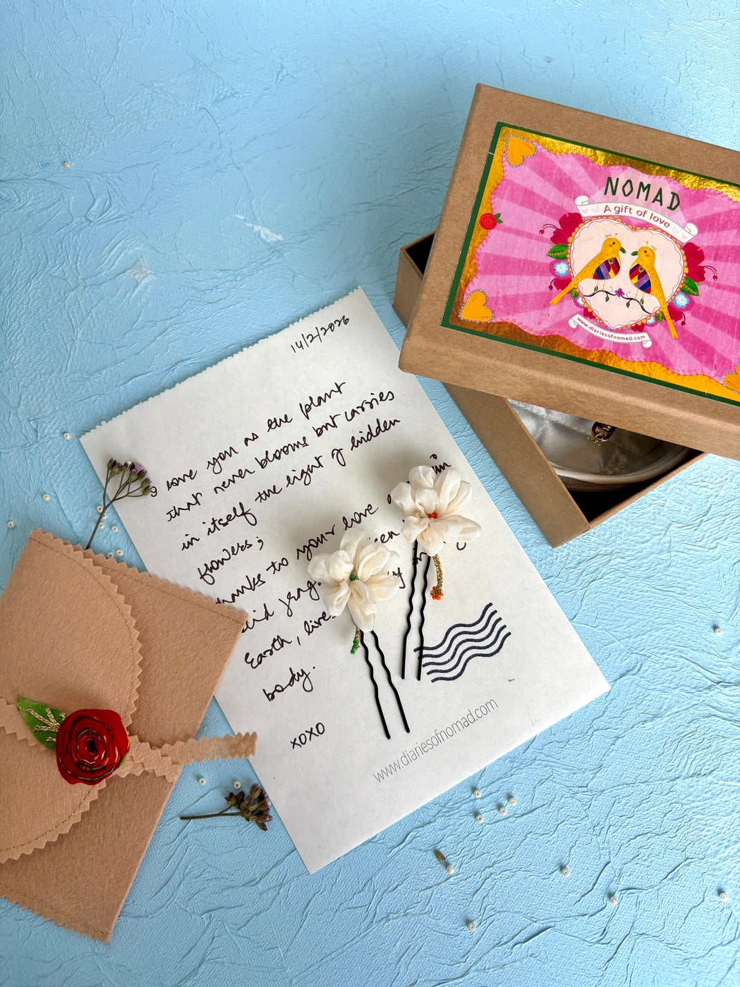 Raina Flower Juda Pins