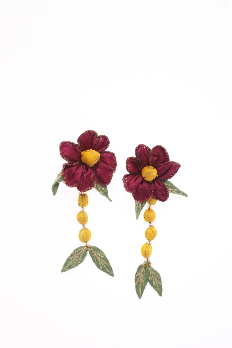 Neel Floral Earrings