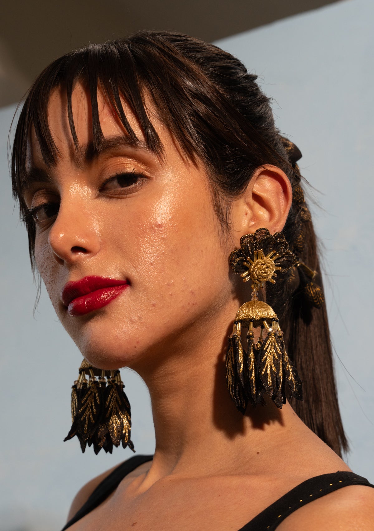 Tamasvani Floral Earrings