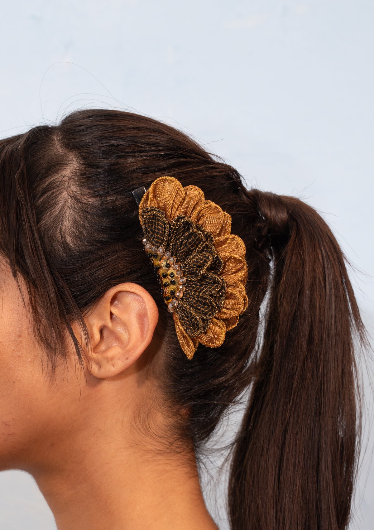 Manjari Floral Claw Clip