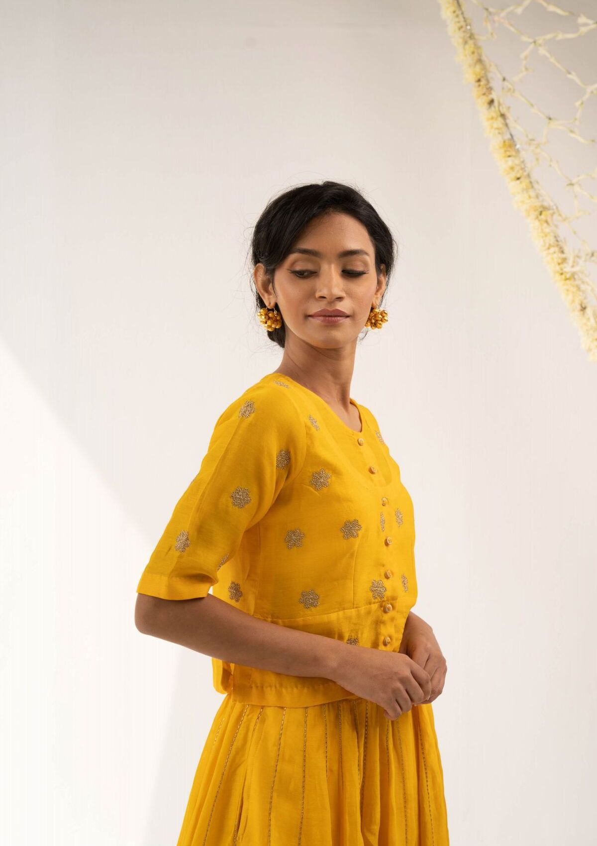 Kangana Yellow Blouse