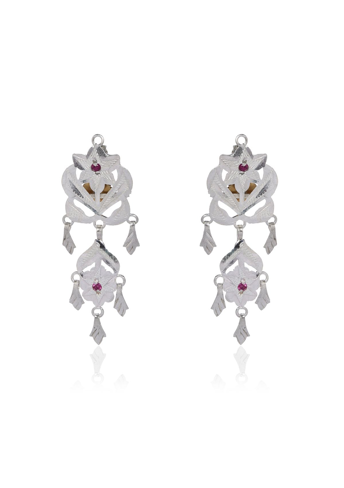 Kashvi Silver Earrings