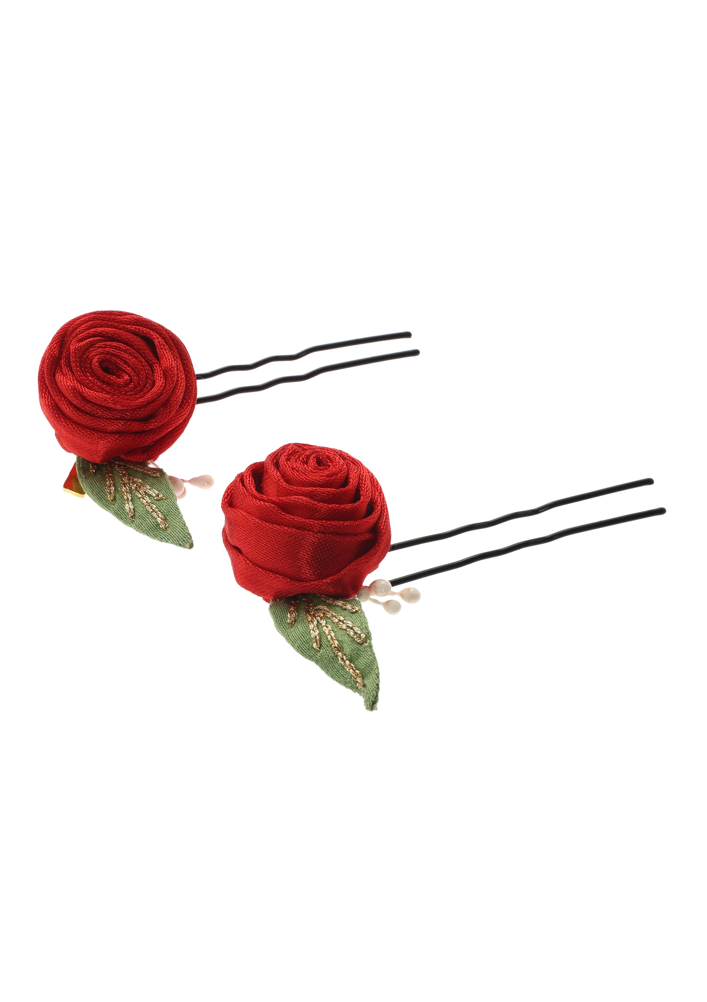 Dude Red Floral Juda Pins