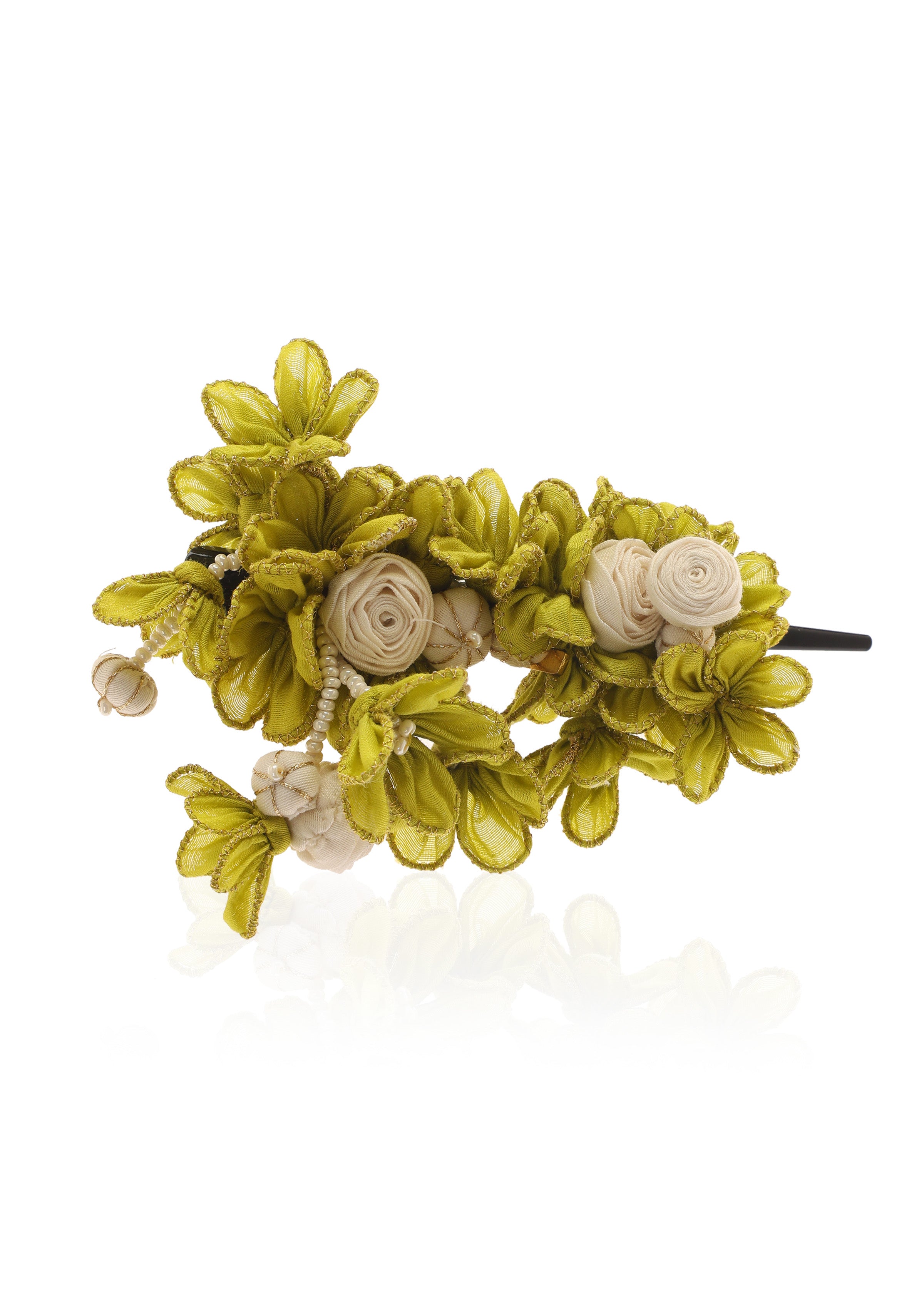 Deeya Floral Claw Clip